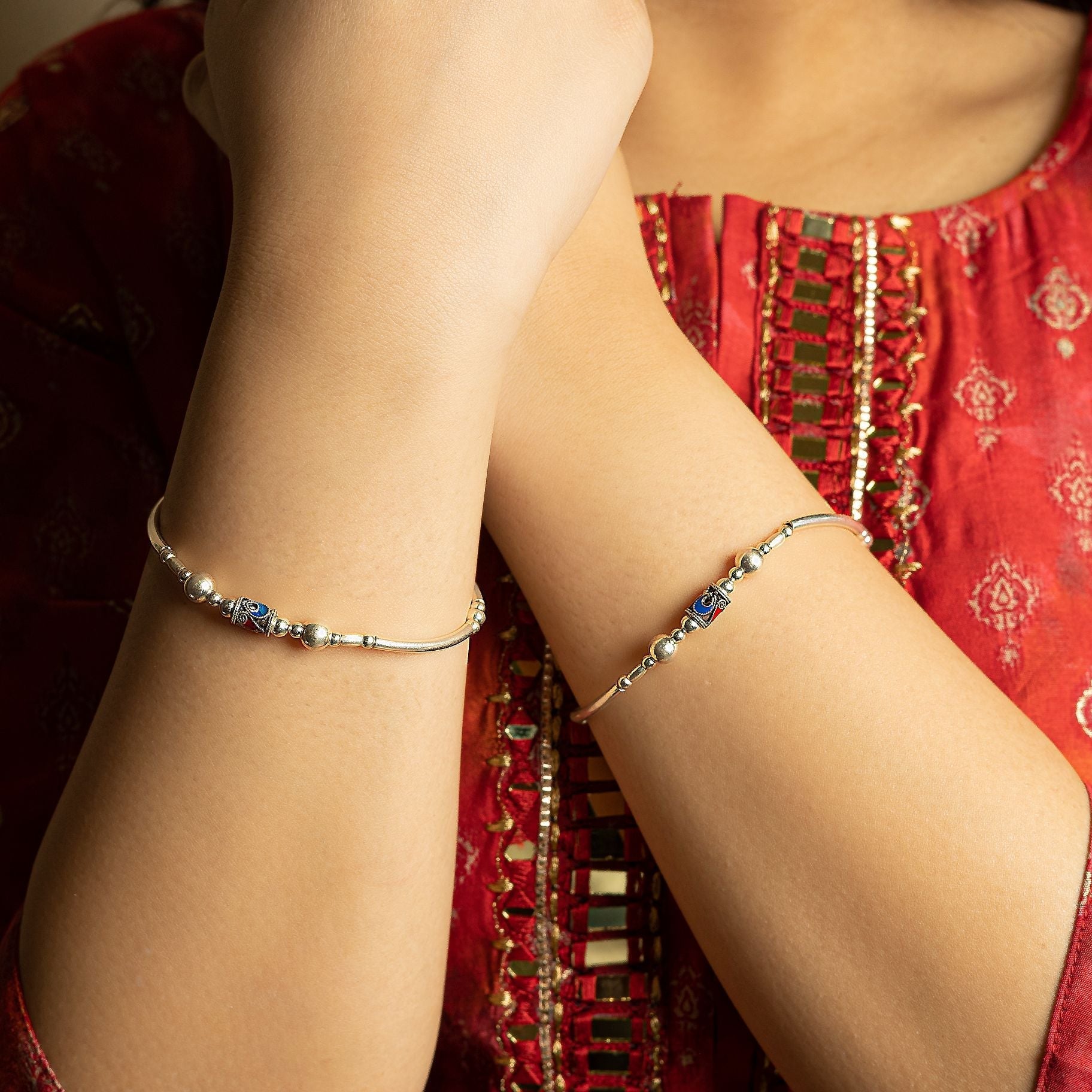 Elegant Pair Bracelet With Beads silverhousebyrj