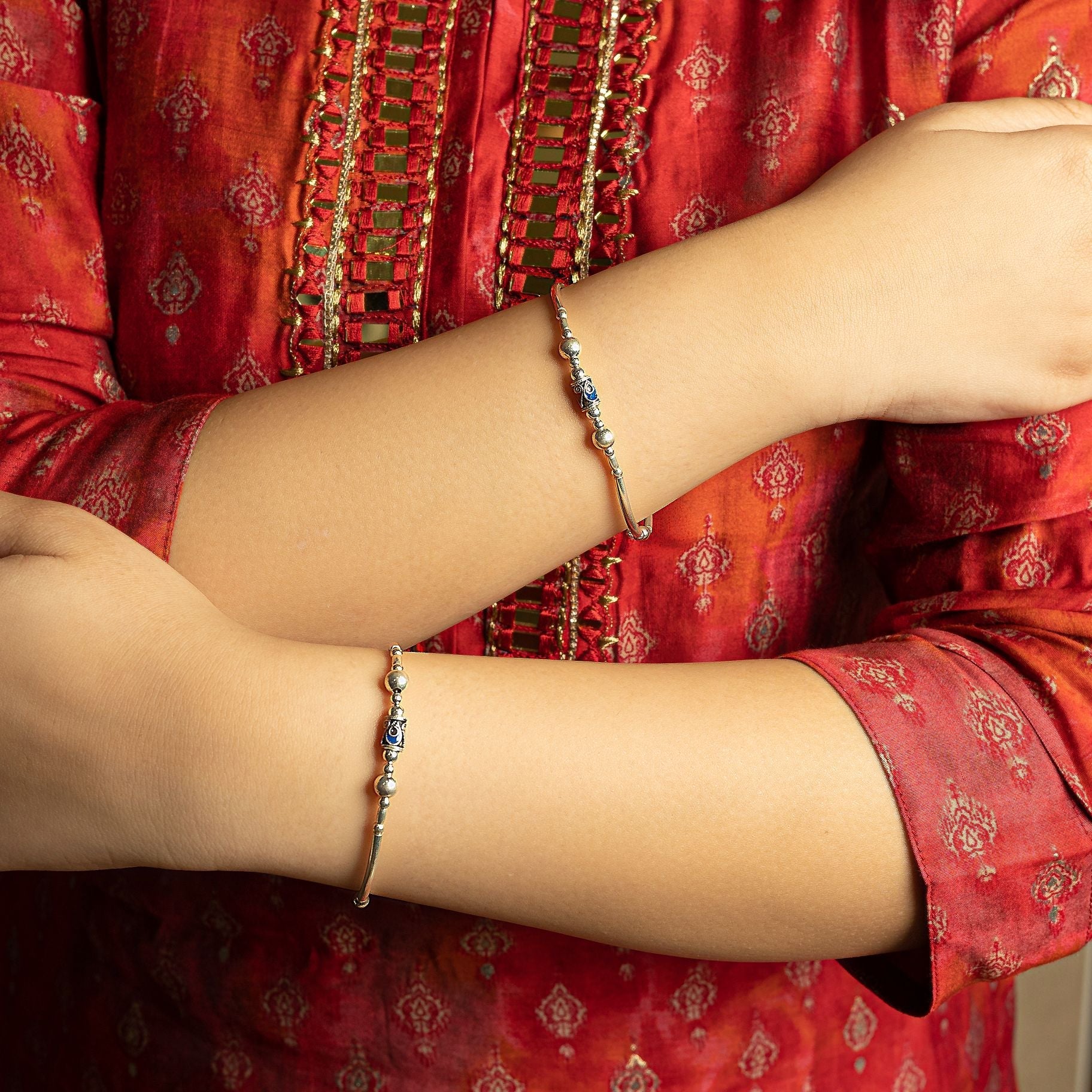 Elegant Pair Bracelet With Beads silverhousebyrj