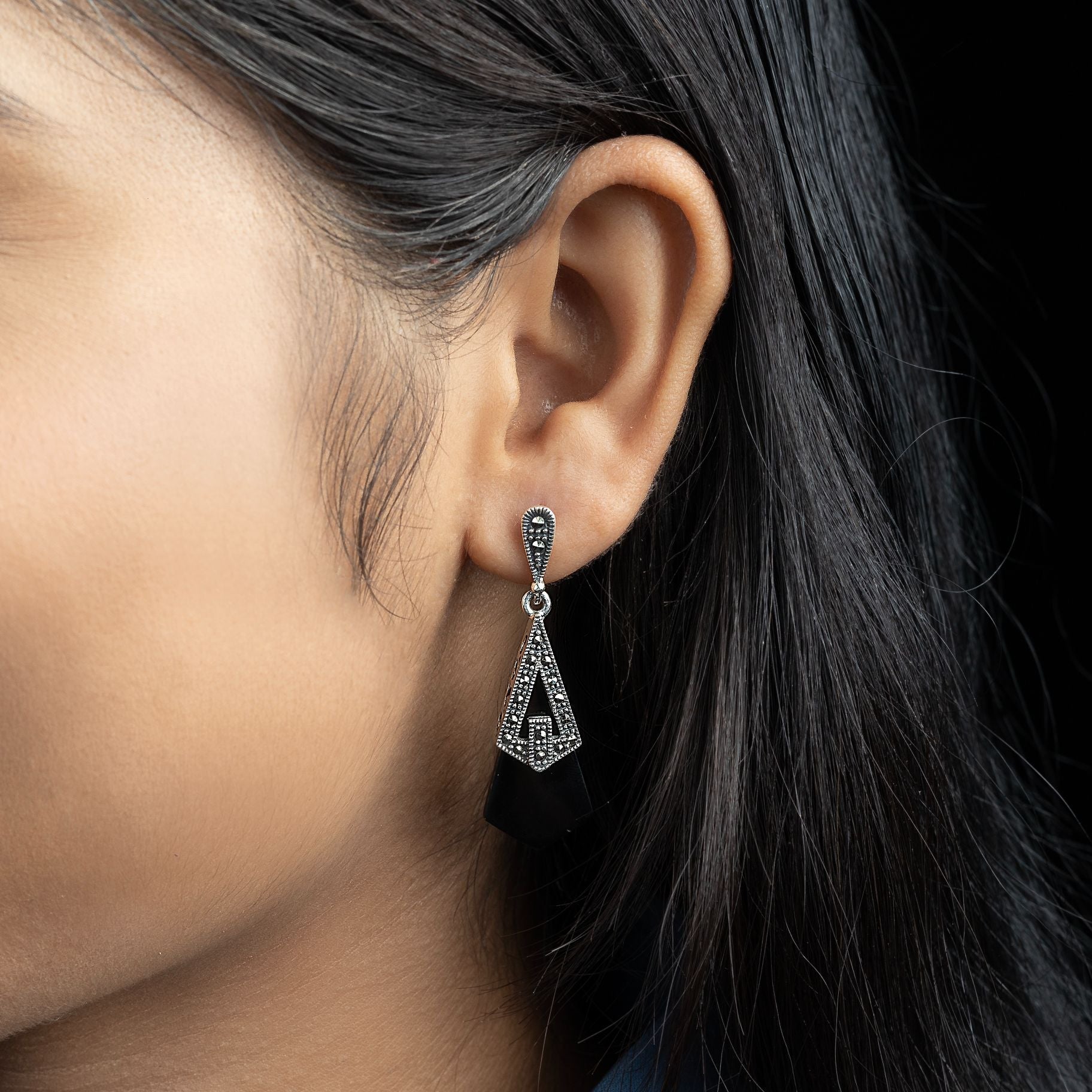 Elegant Silver Earrings silverhousebyrj