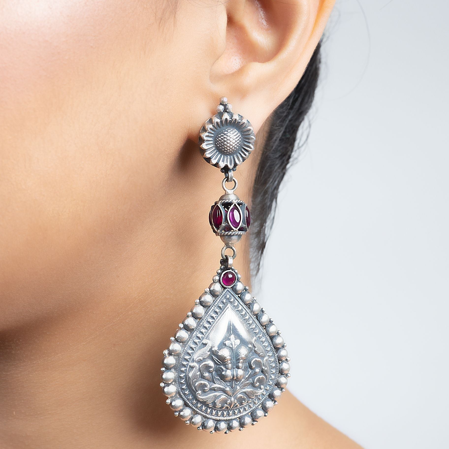 Exclusive Drop Long Dangler Earrings silverhousebyrj