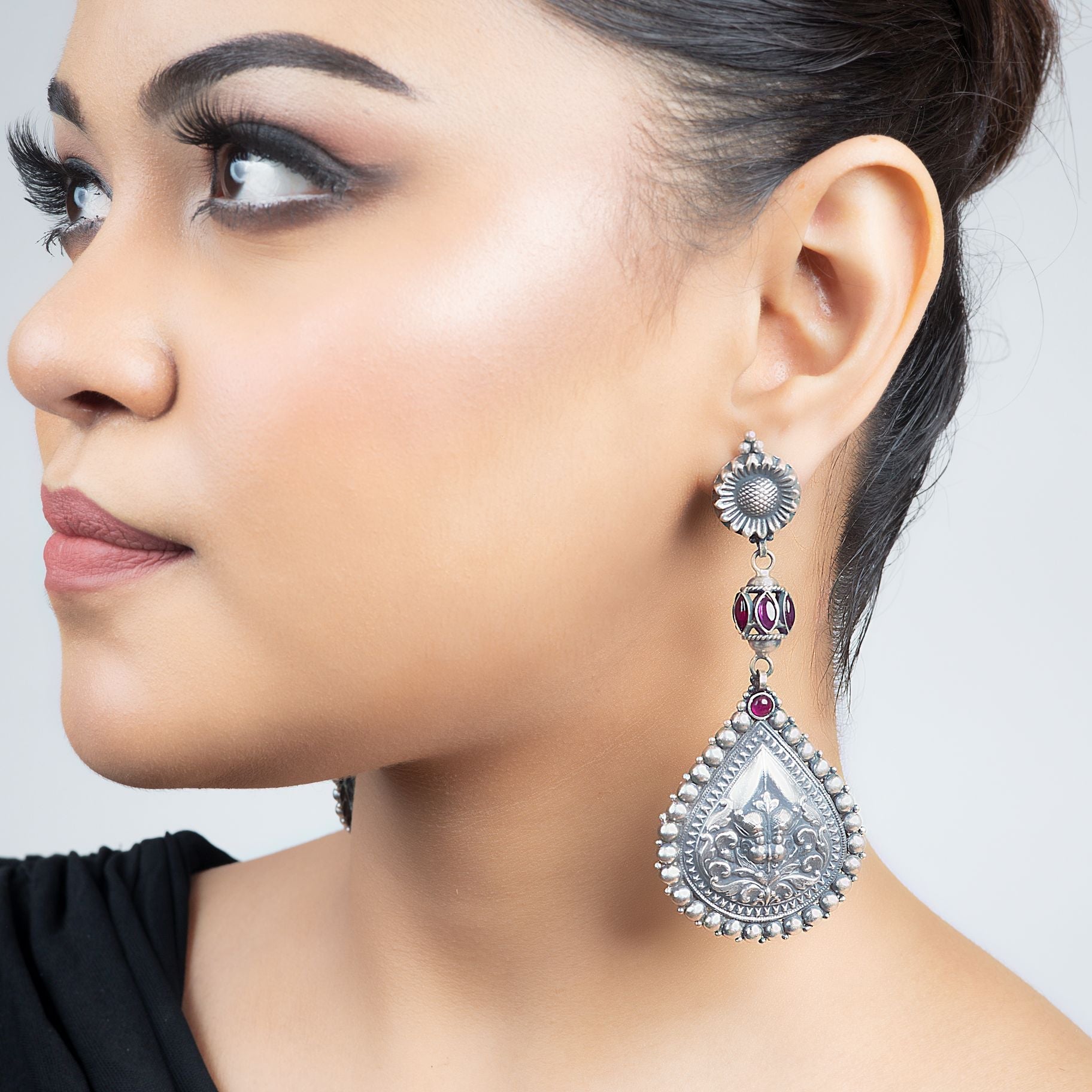 Exclusive Drop Long Dangler Earrings silverhousebyrj