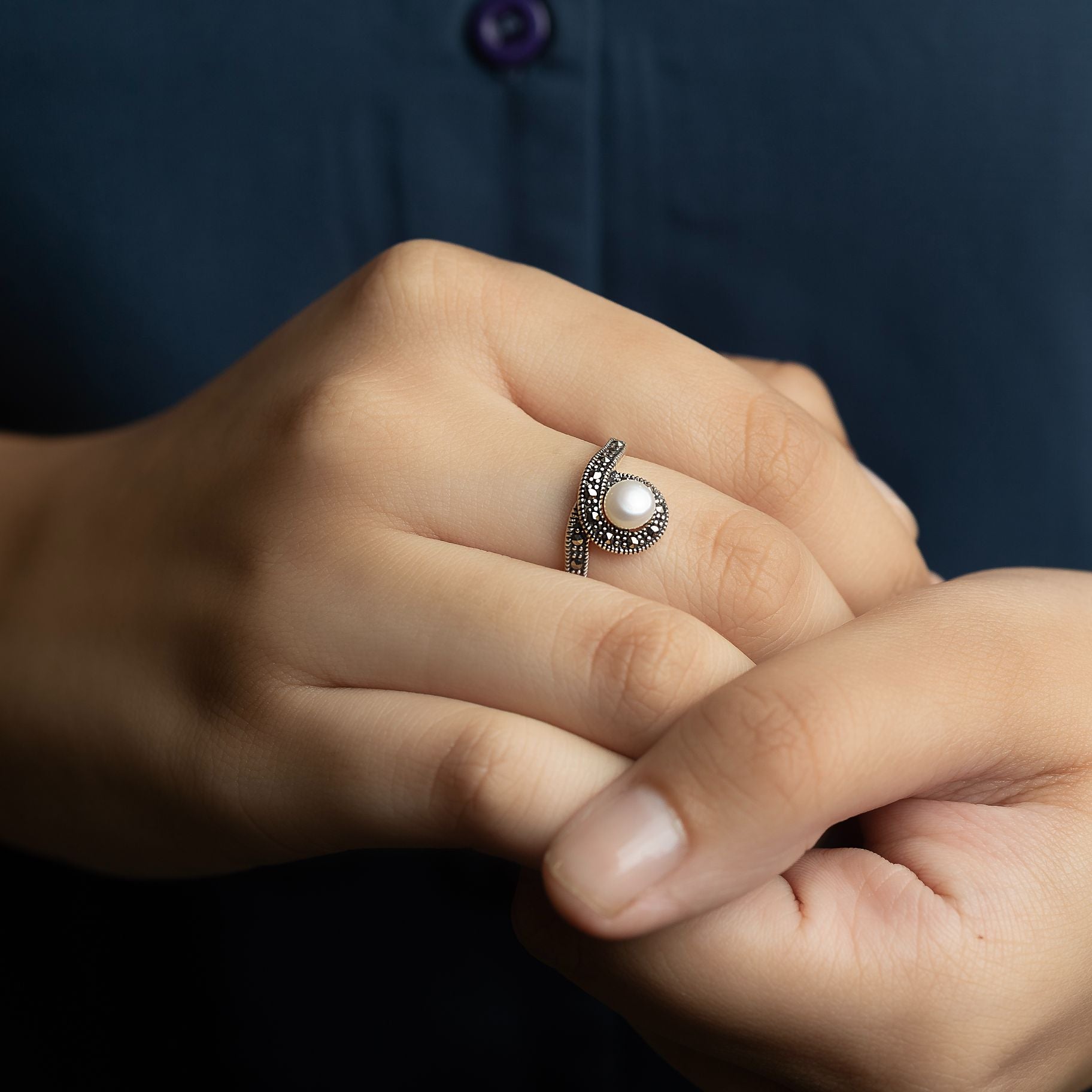 Exquisite Designer Ring silverhousebyrj