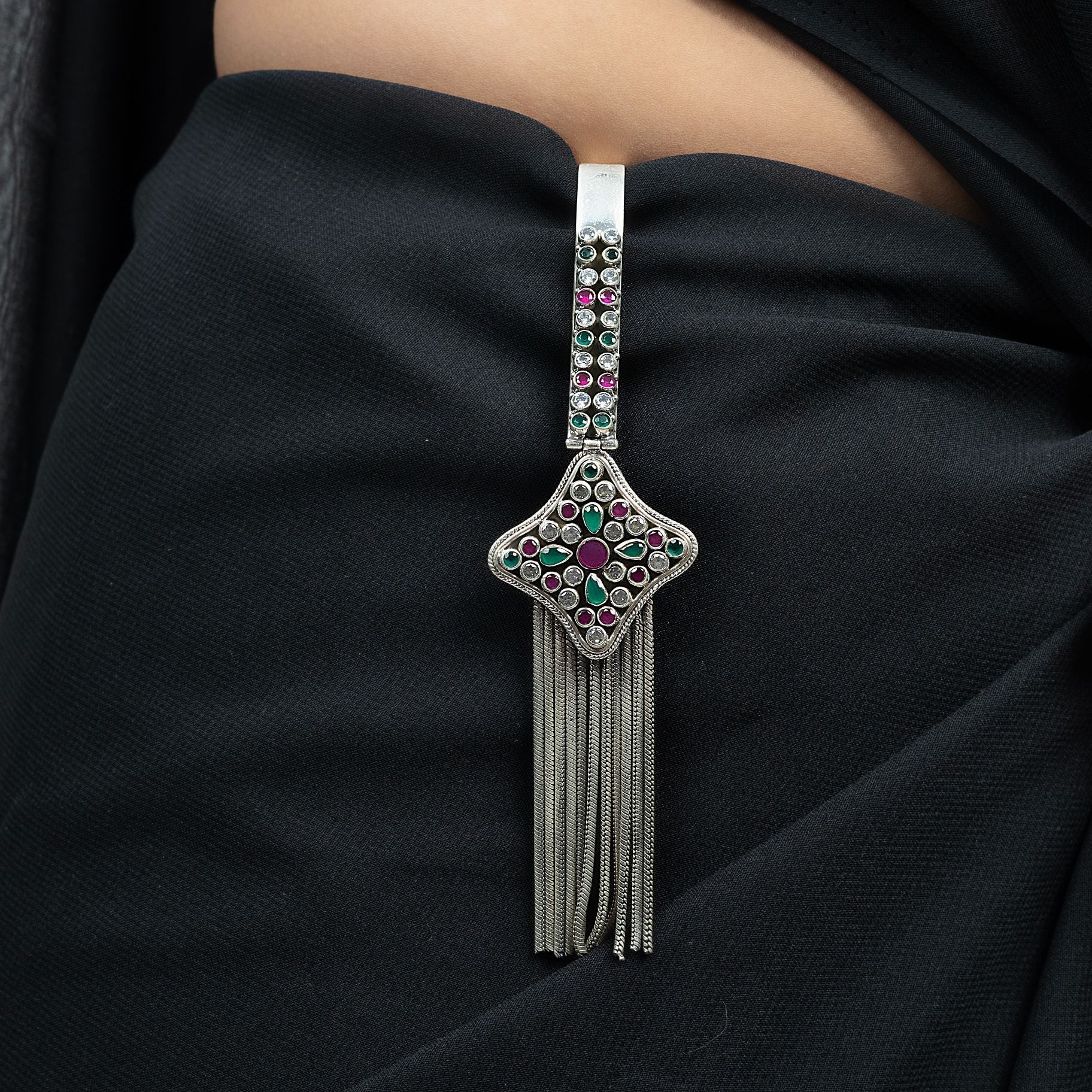 Exquisite Layered Chain Waist Keychain silverhousebyrj