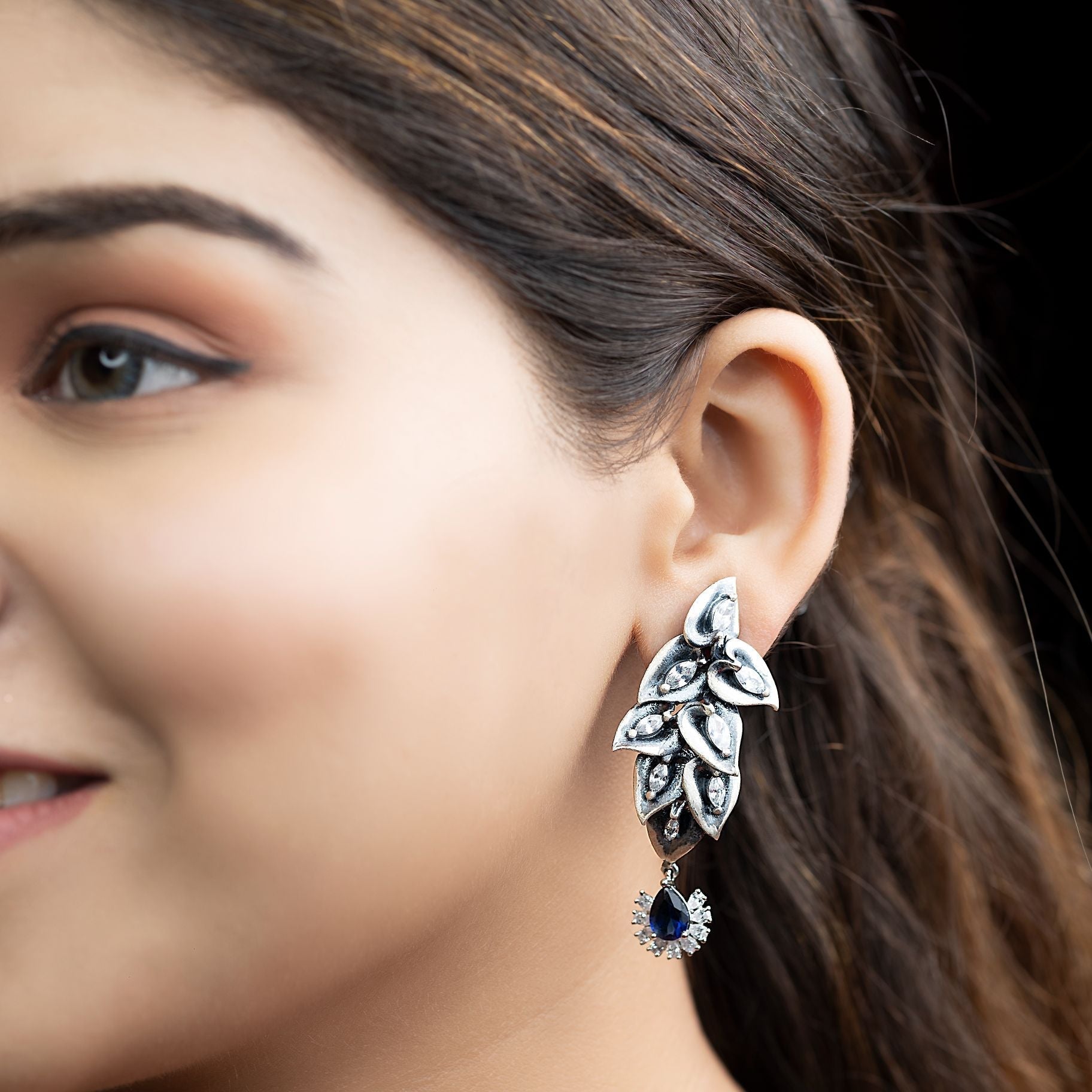 Exquisite Petal stud Earrings silverhousebyrj