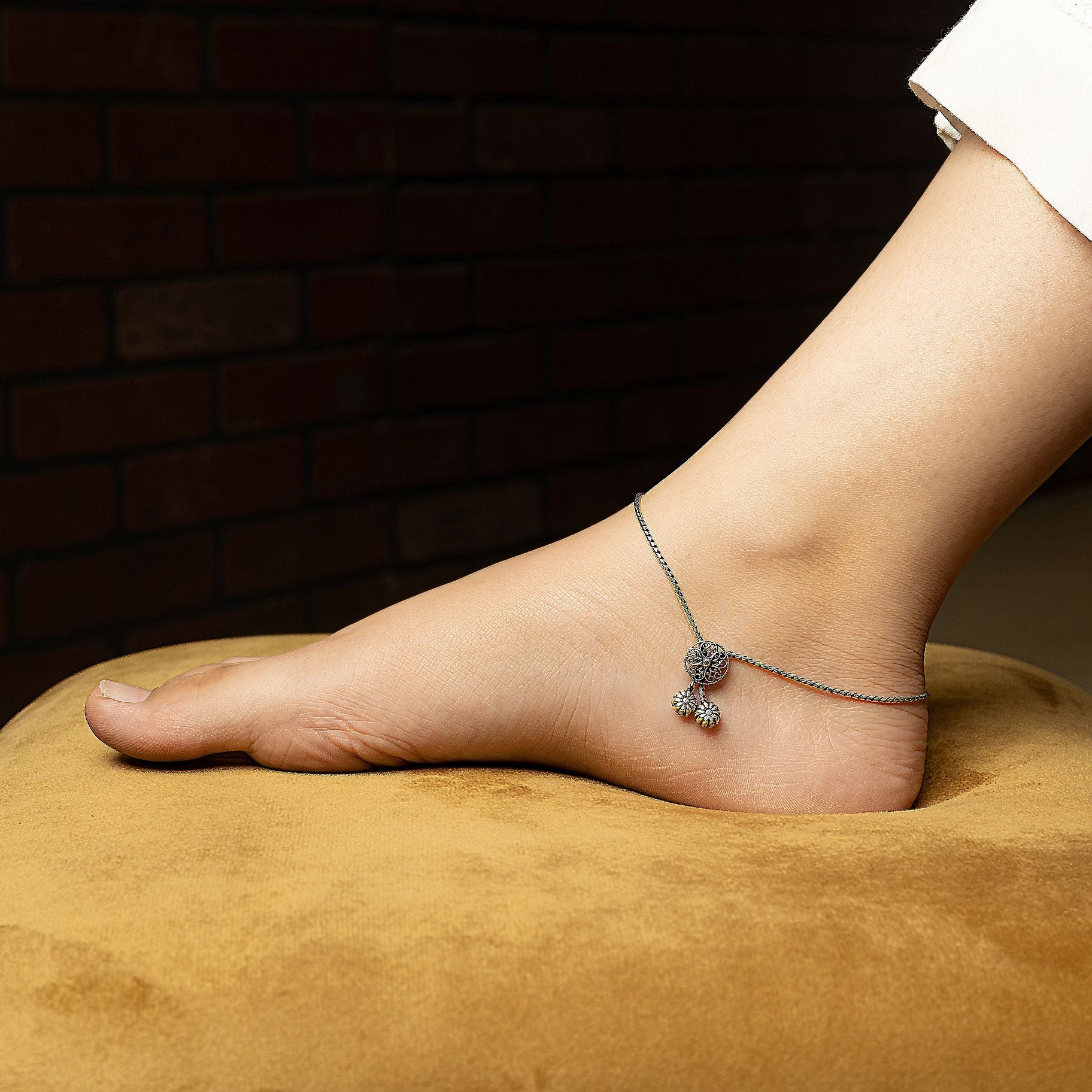 Fanciable Single Anklet silverhousebyrj