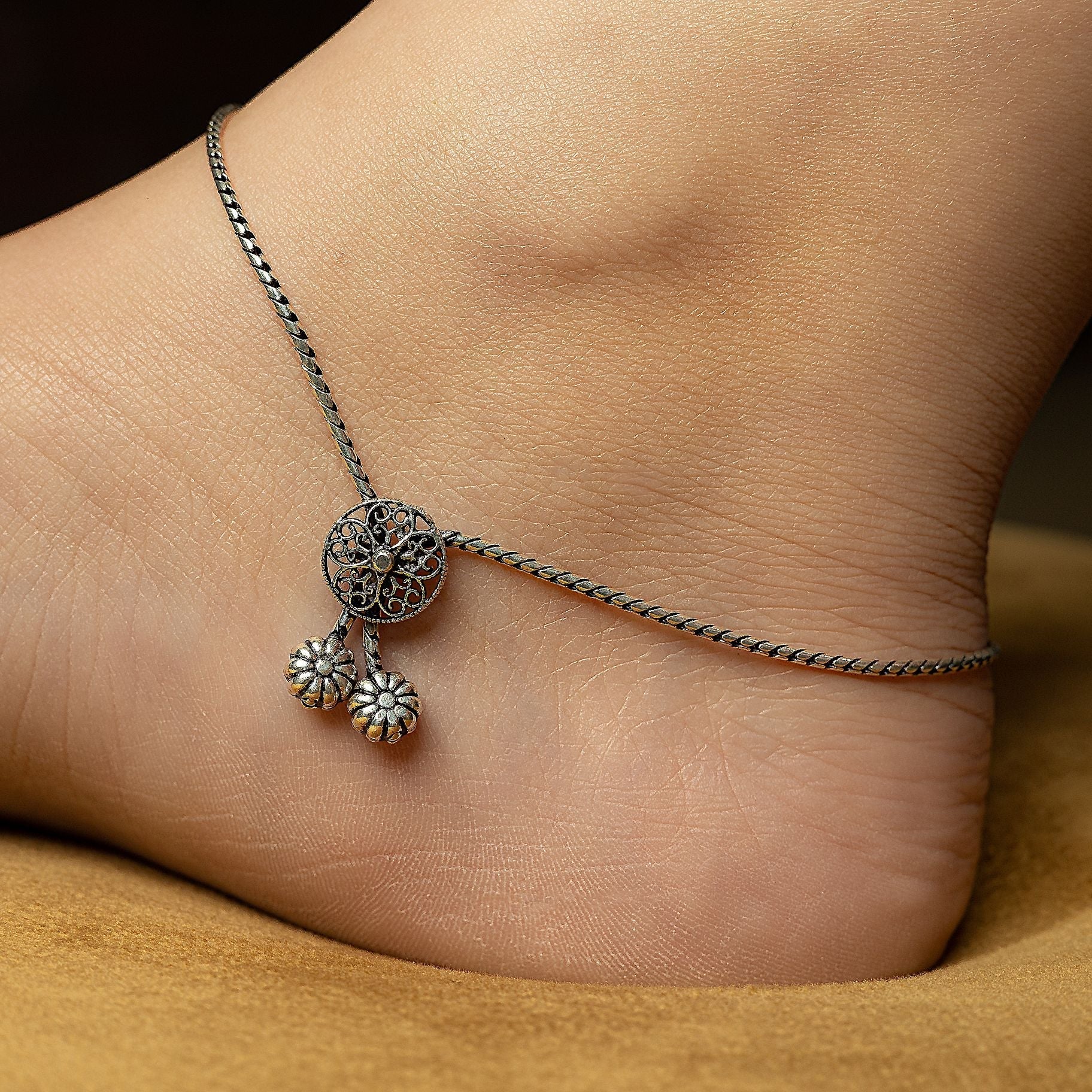 Fanciable Single Anklet silverhousebyrj