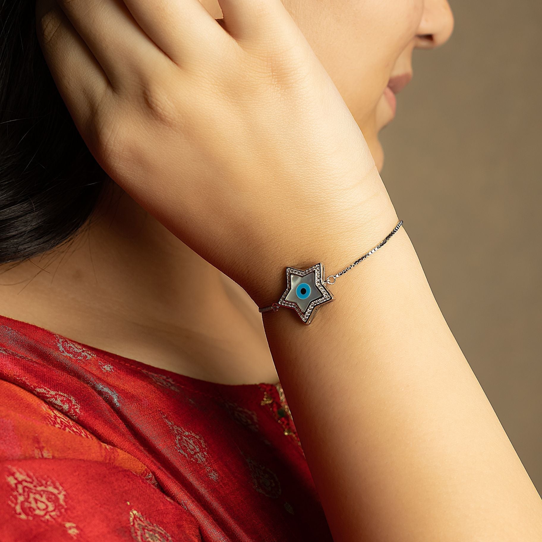 Fanciable Star Evil-Eye Bracelet silverhousebyrj