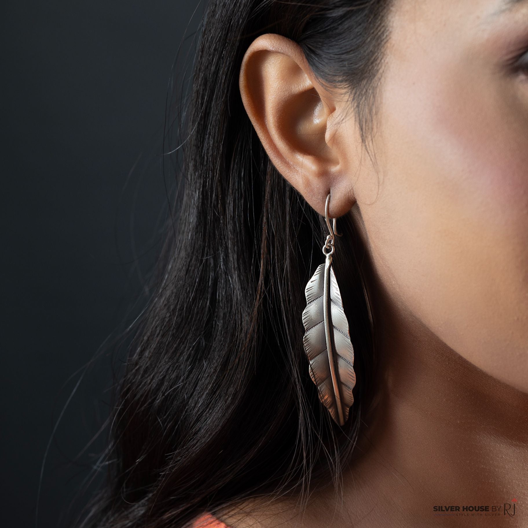 Feather Shape Modish Earring silverhousebyrj