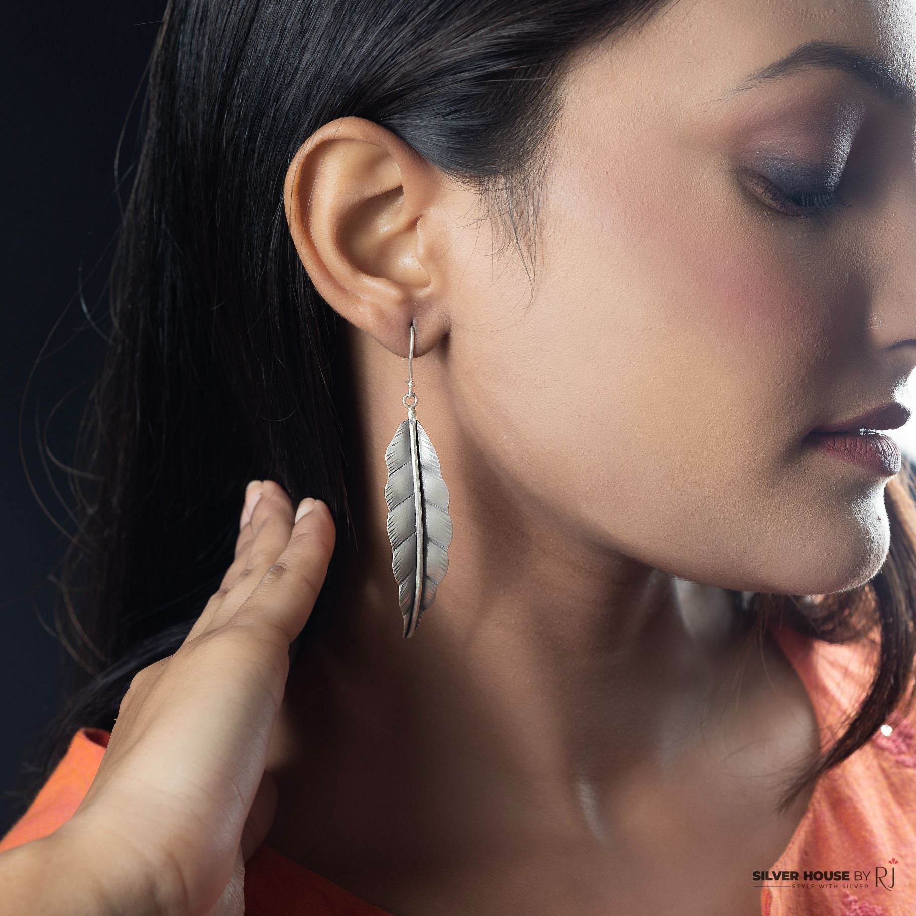 Feather Shape Modish Earring silverhousebyrj