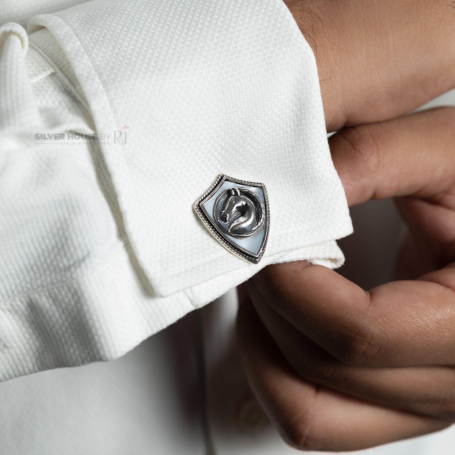 Horse Designer Cufflinks silverhousebyrj