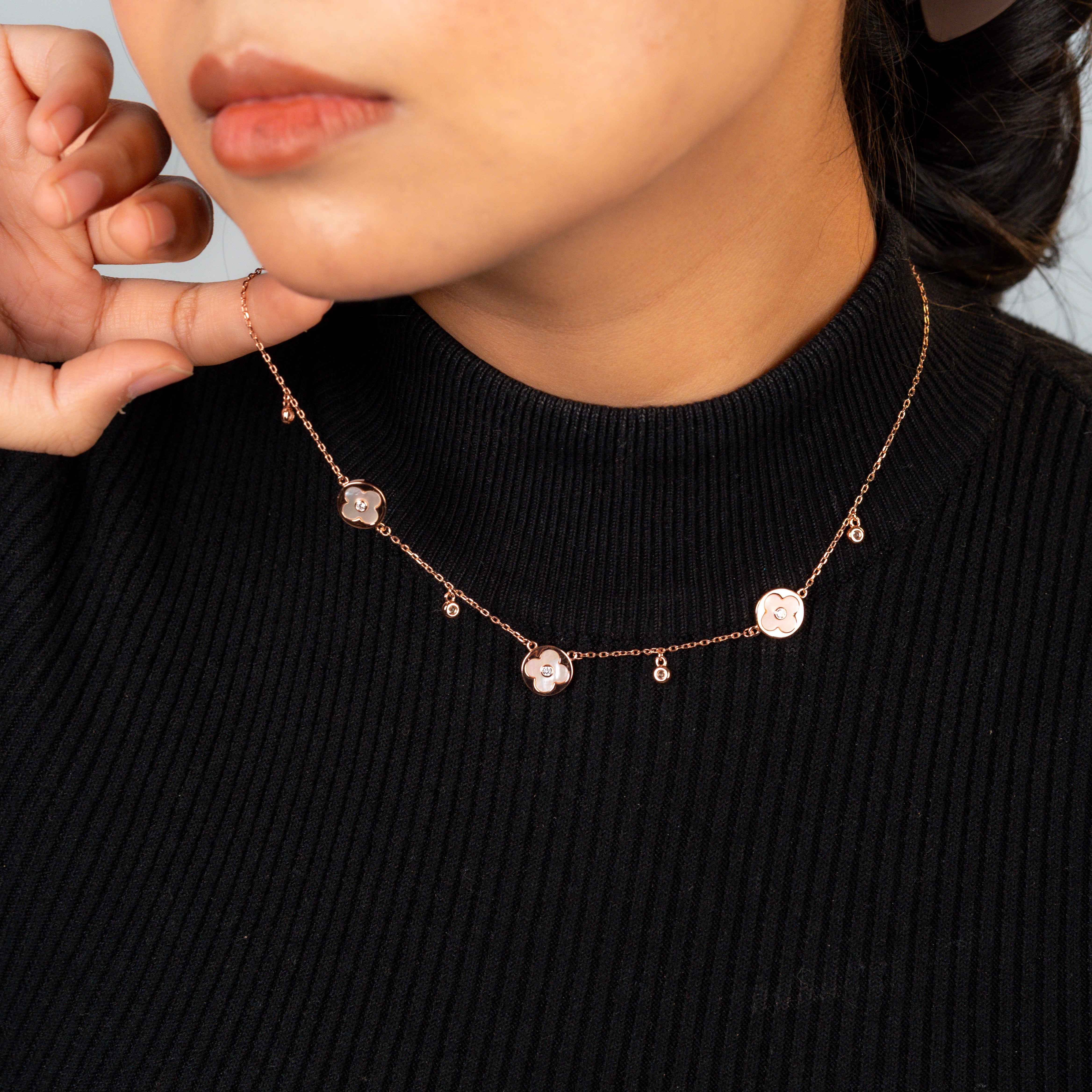 La Fleur Diamond Touch Necklace