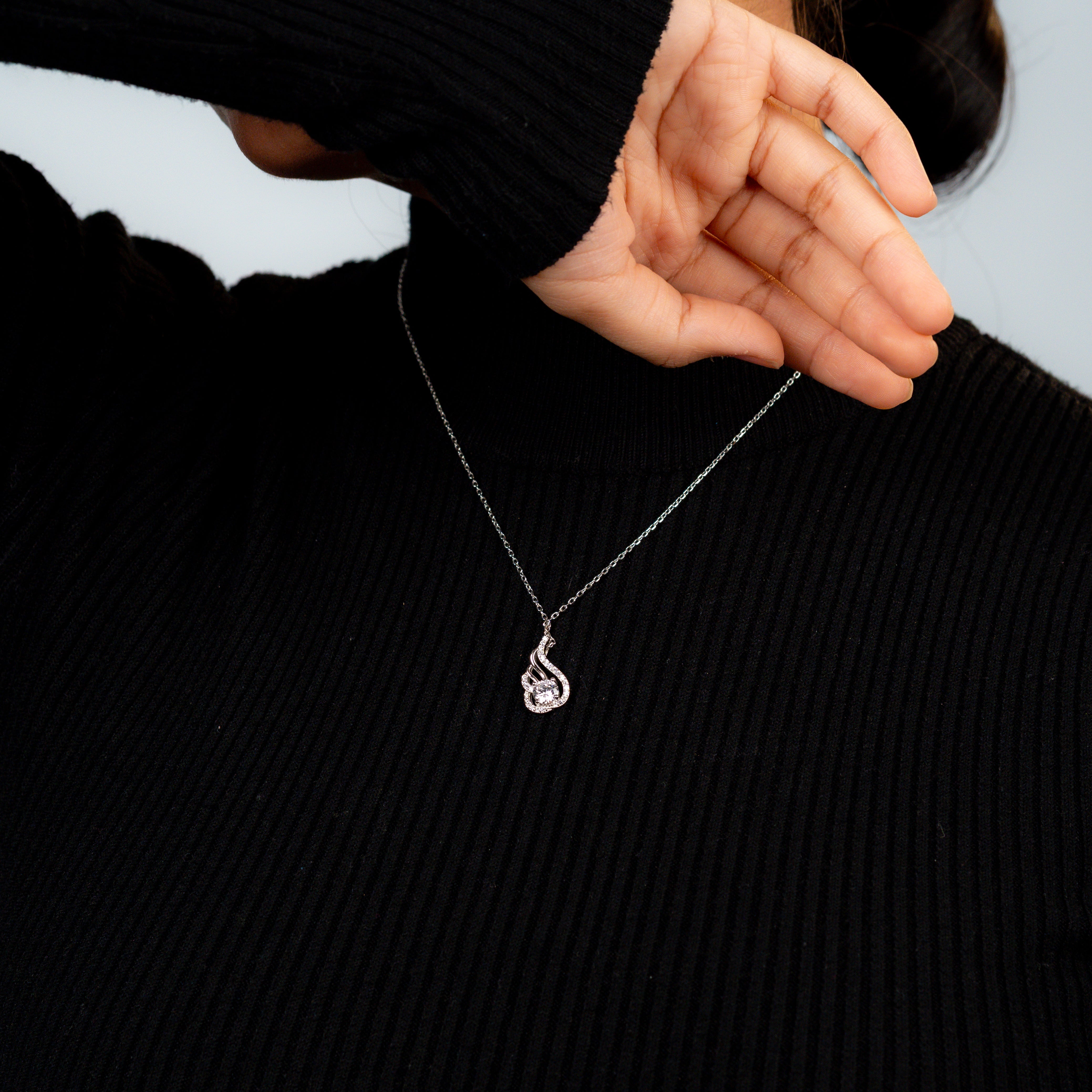 Minimal Spark Necklace