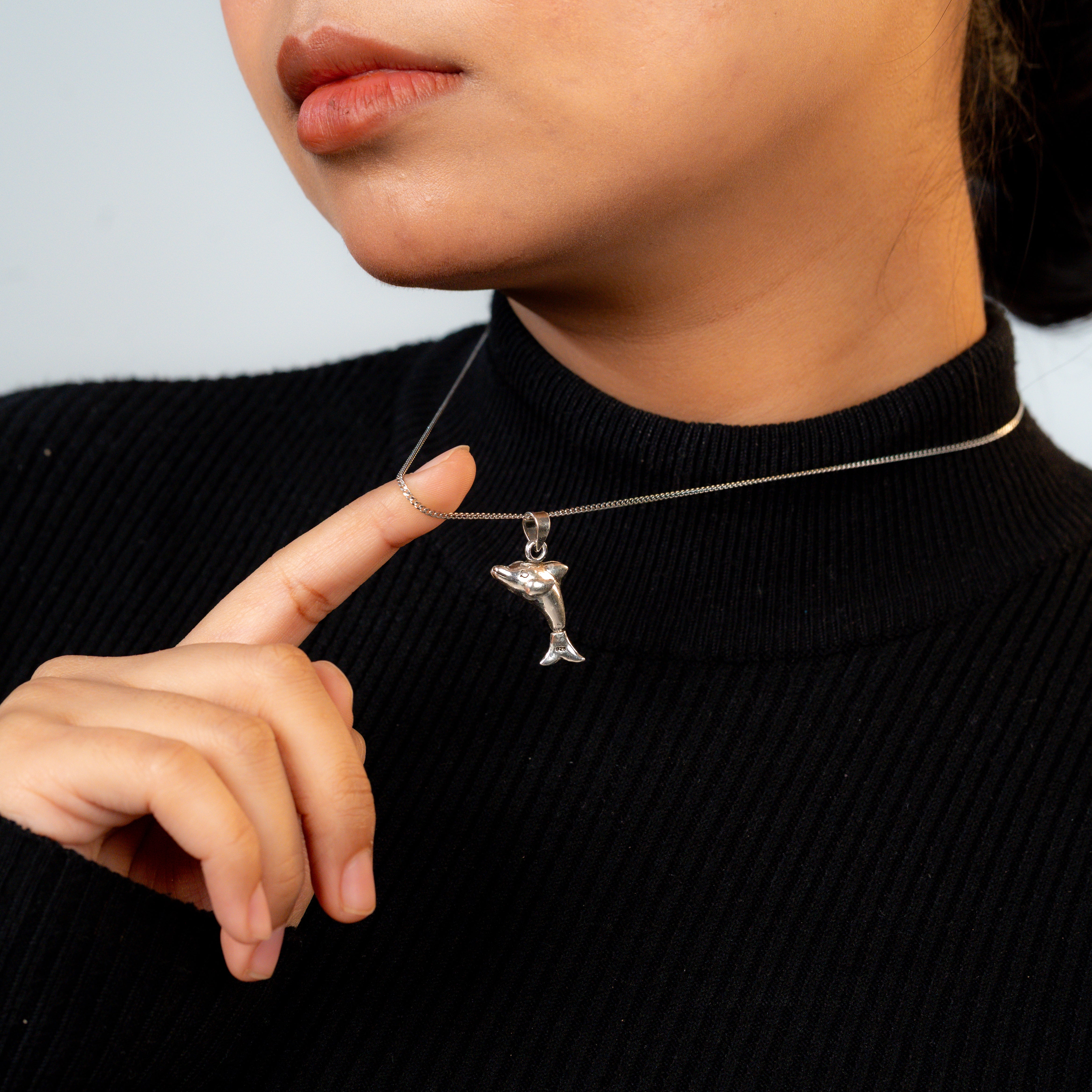 Dolphin Love Pendant