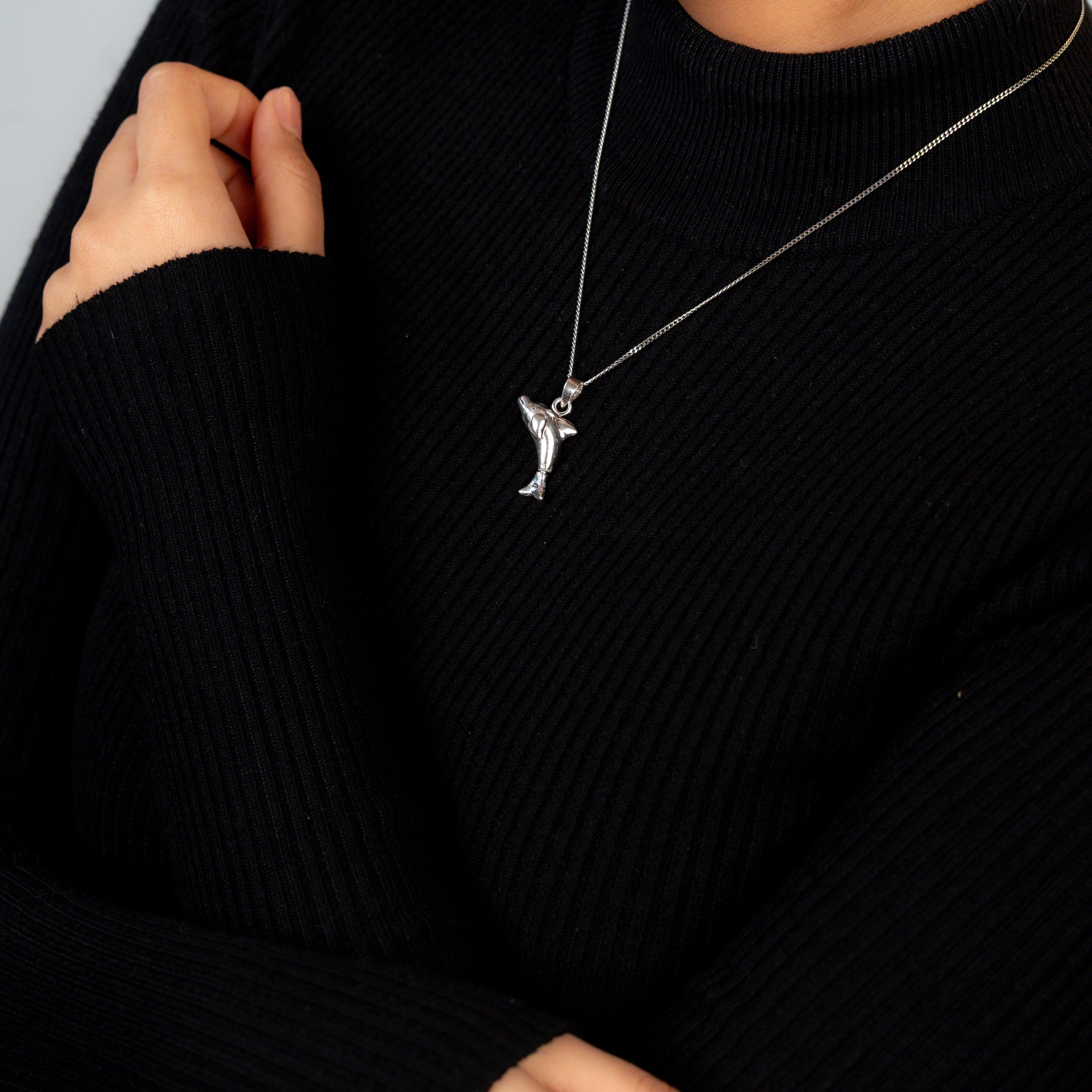 Dolphin Love Pendant