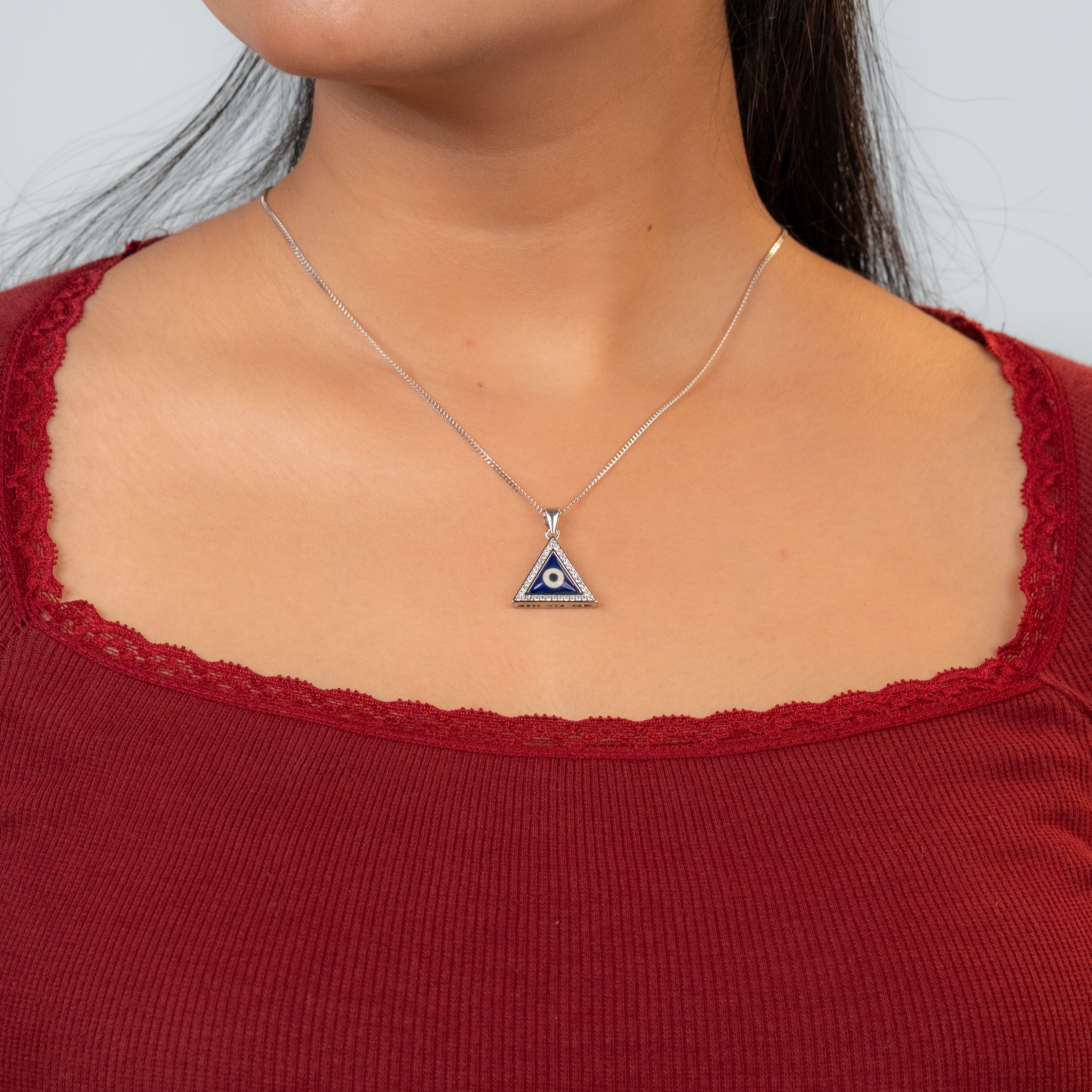 Power Eye Triangle Pendant