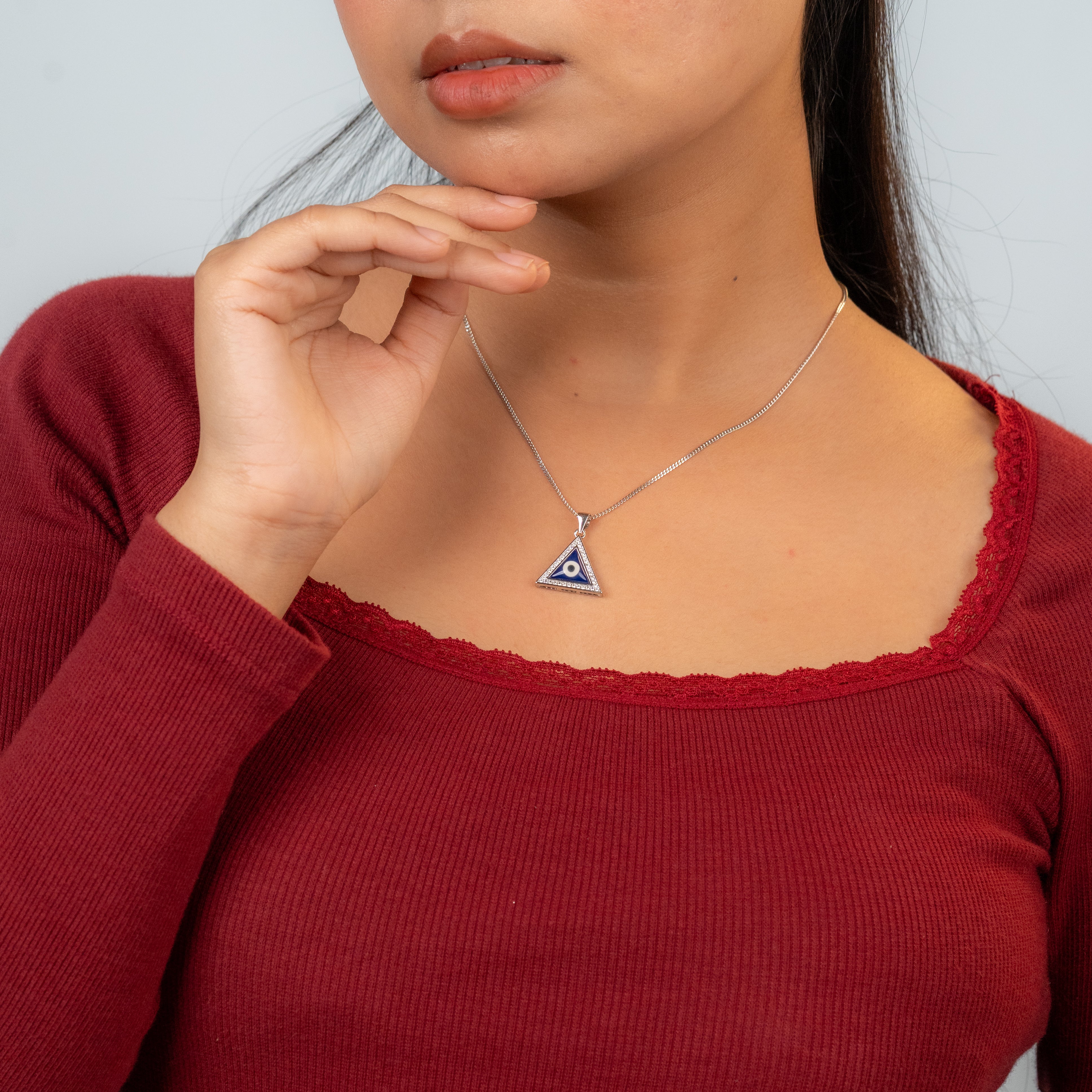 Power Eye Triangle Pendant