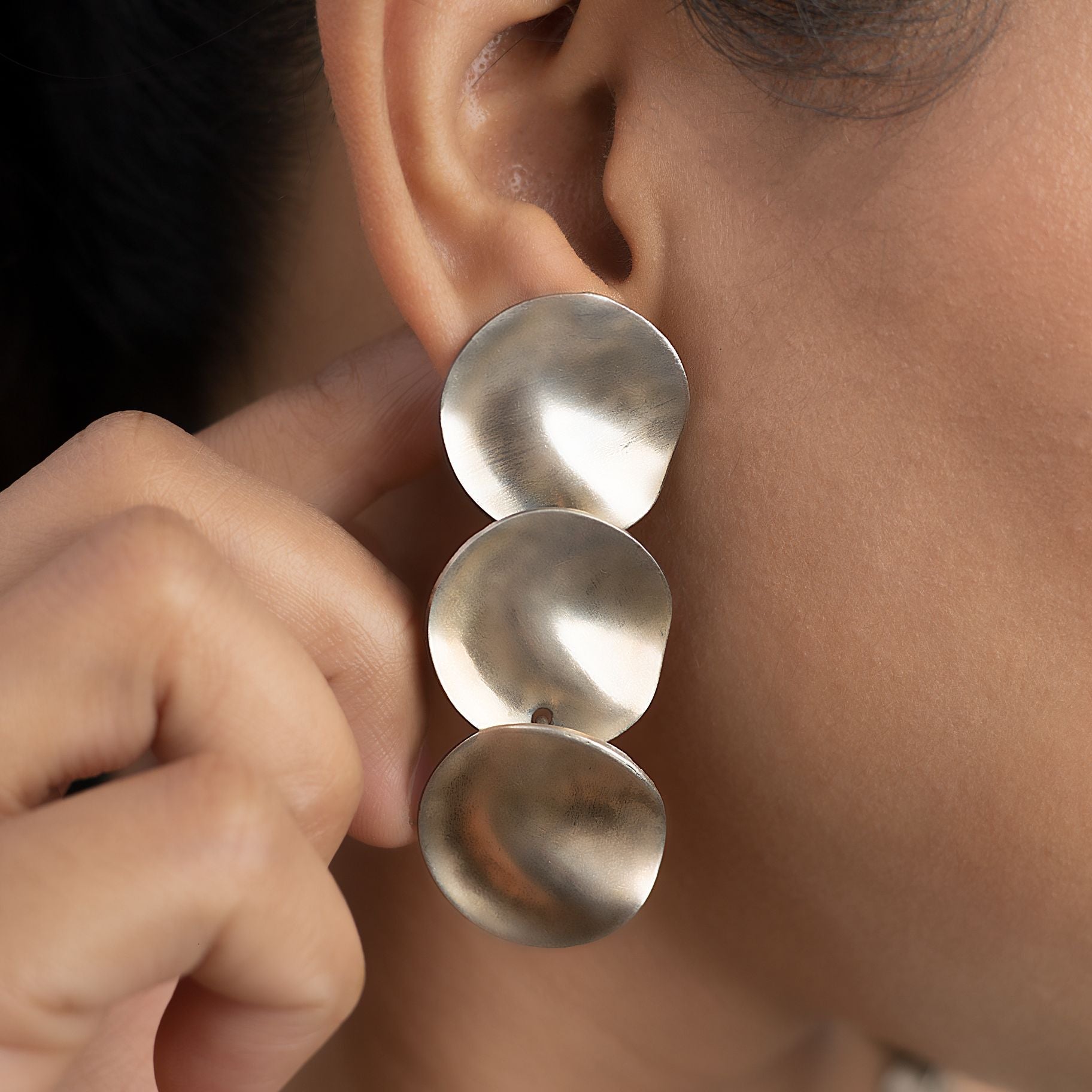 Indo-western Disc Shaped Set silverhousebyrj