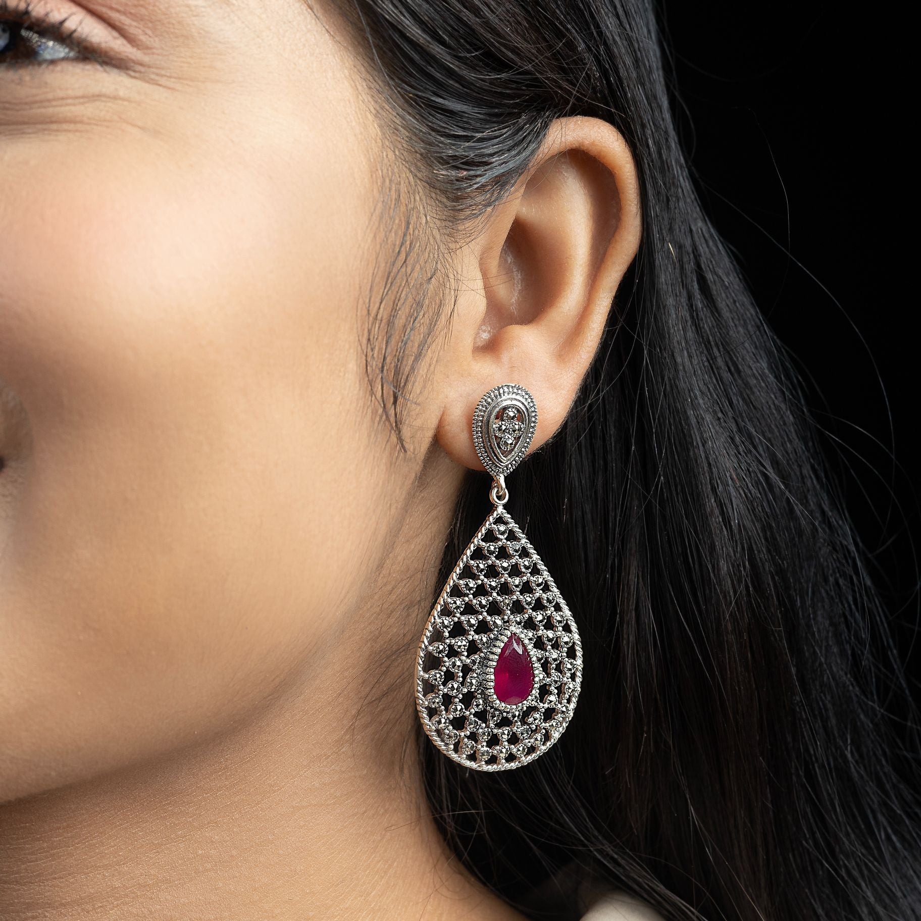 Magnificent Jali Petal Earring silverhousebyrj