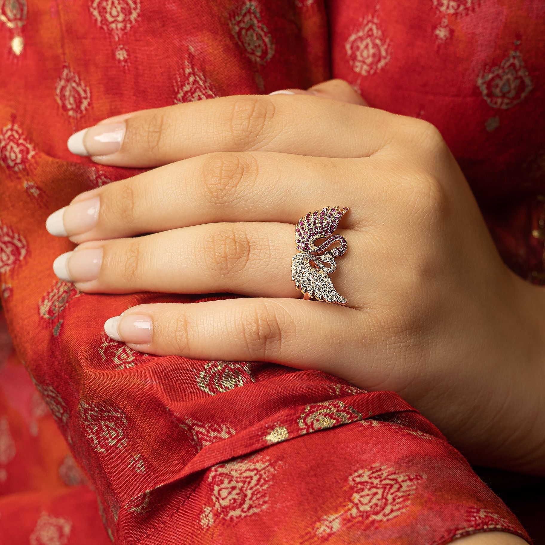 Mesmerising Birds Elegant Ring silverhousebyrj
