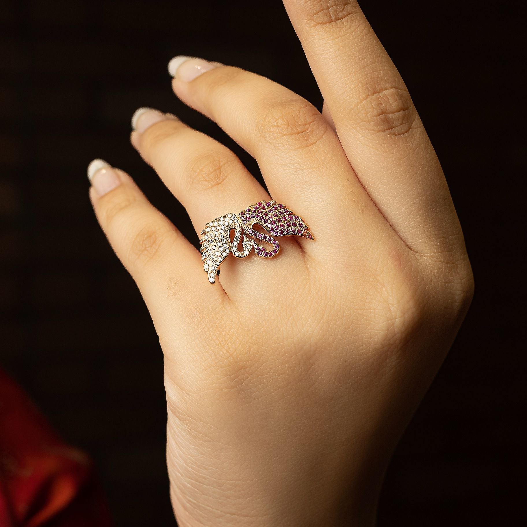 Mesmerising Birds Elegant Ring silverhousebyrj