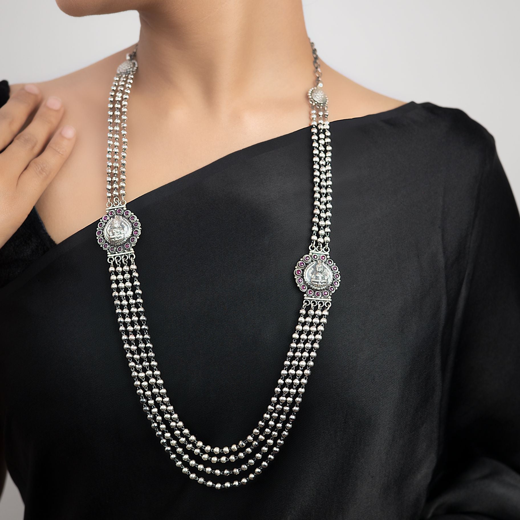 Multi-Layered Beads Necklace silverhousebyrj