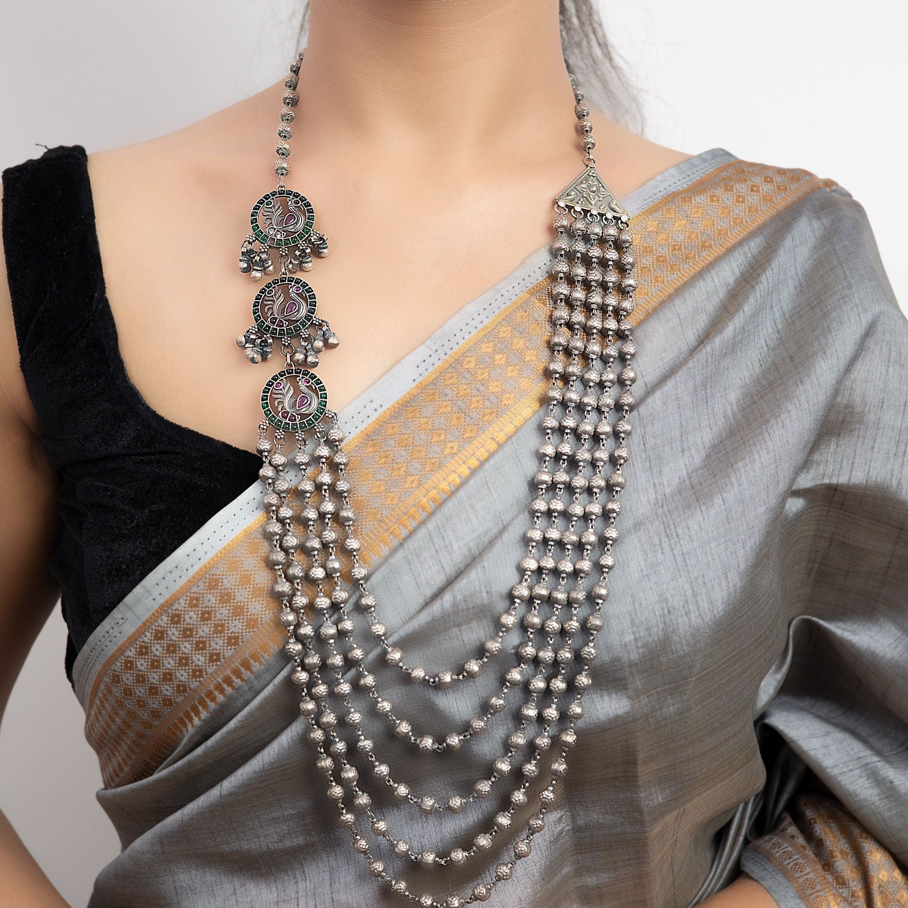 Multi-Layered Beads Necklace silverhousebyrj