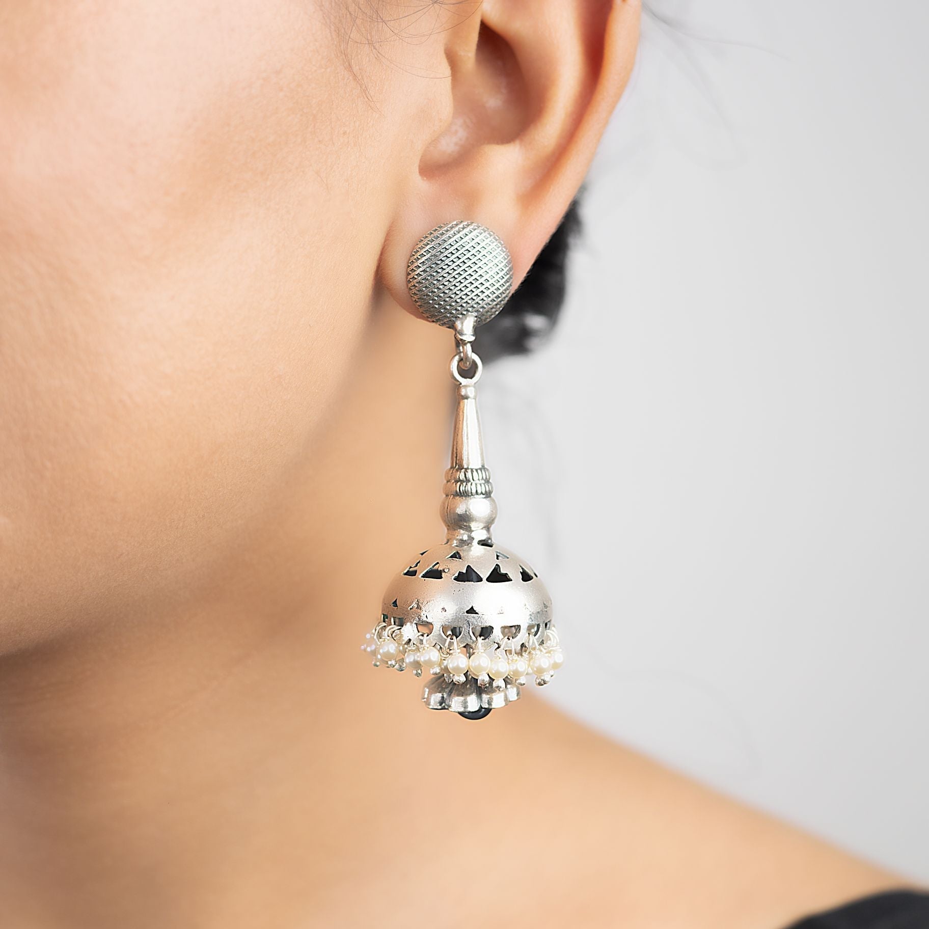 Pendulum Jhumka silverhousebyrj