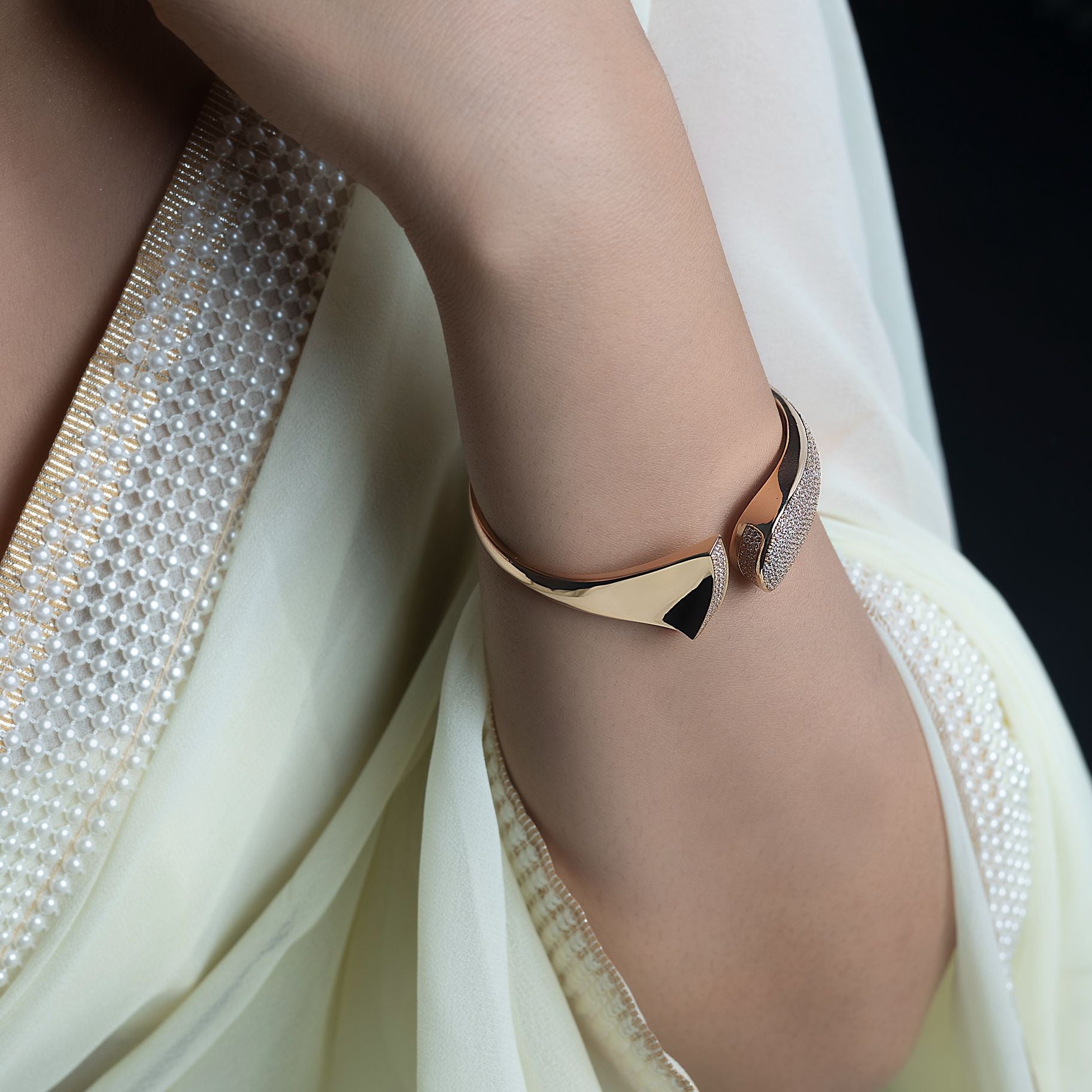 Radiant Serenity Bangle silverhousebyrj