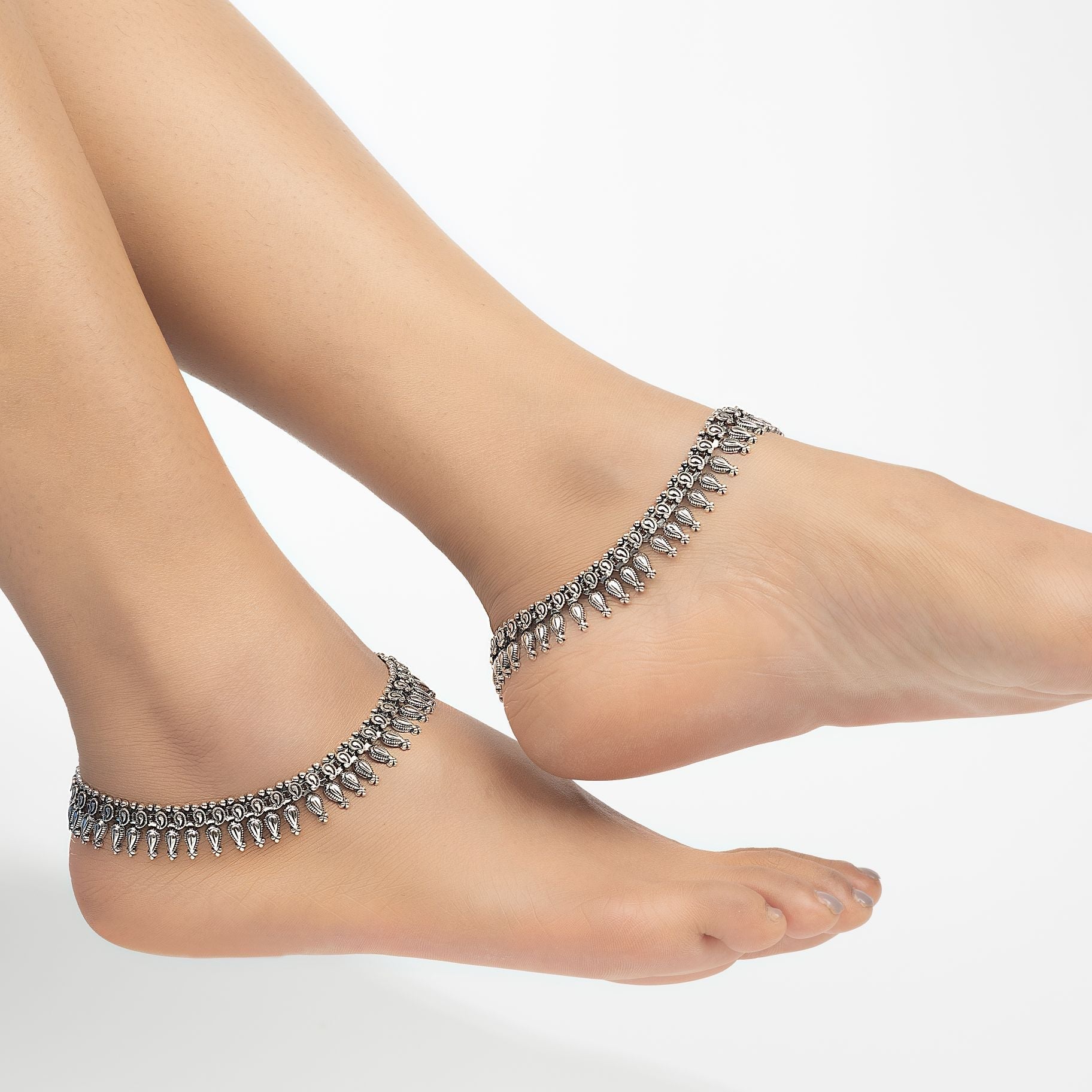 Regal Antique Designer Anklet silverhousebyrj