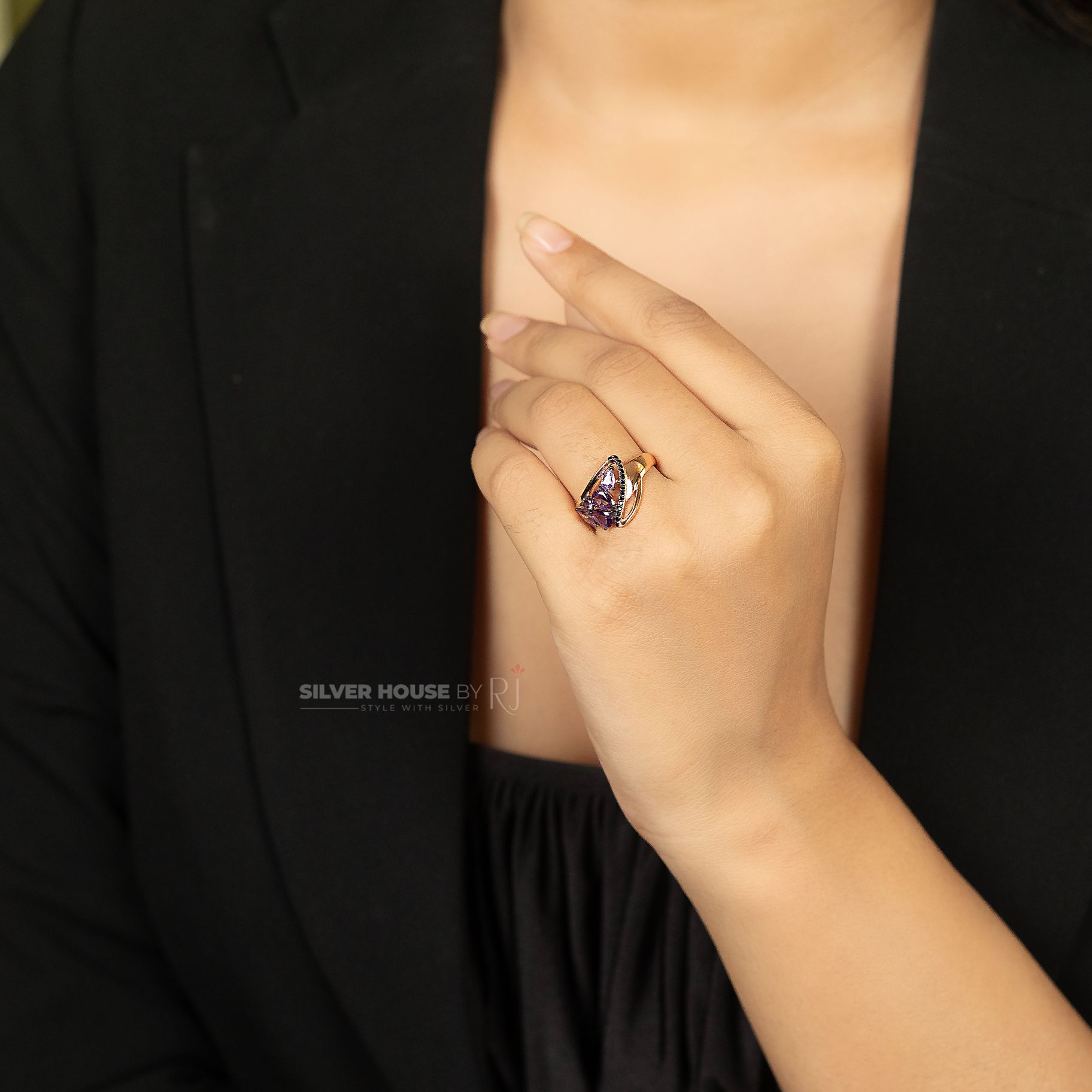 Rose-Gold Italian Ring silverhousebyrj