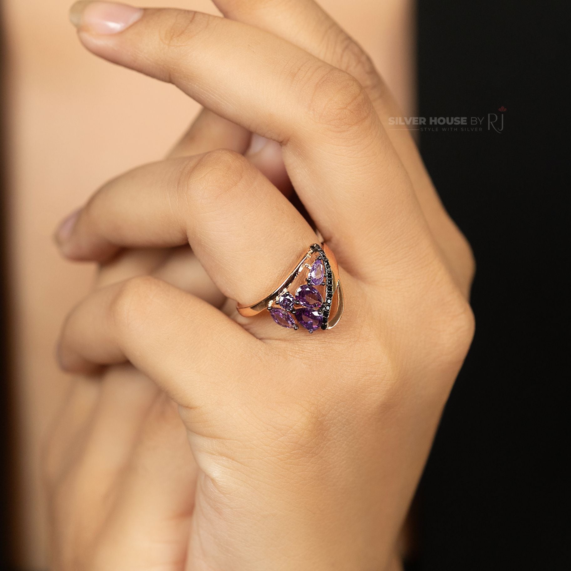 Rose-Gold Italian Ring silverhousebyrj