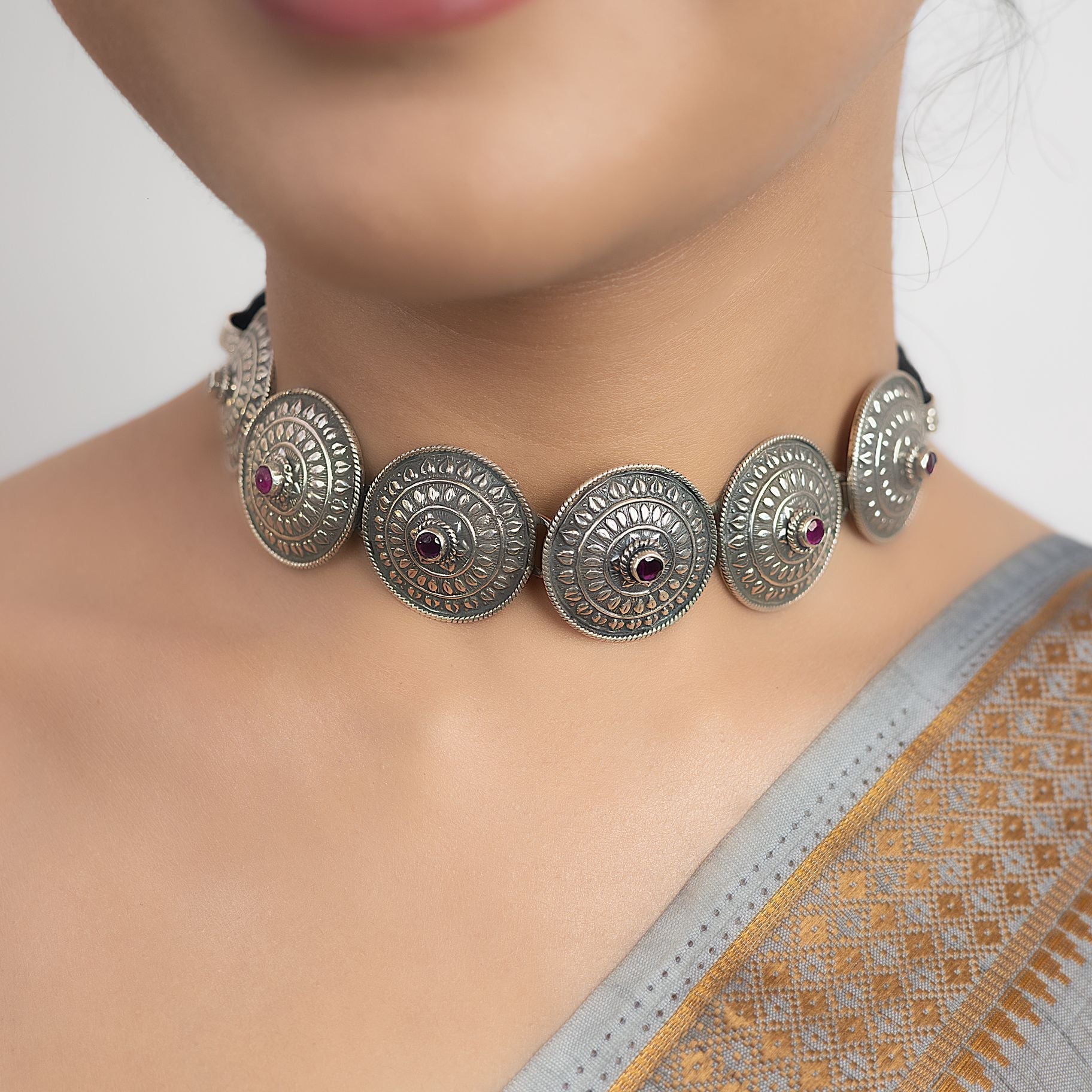 Saucer Shaped Choker silverhousebyrj