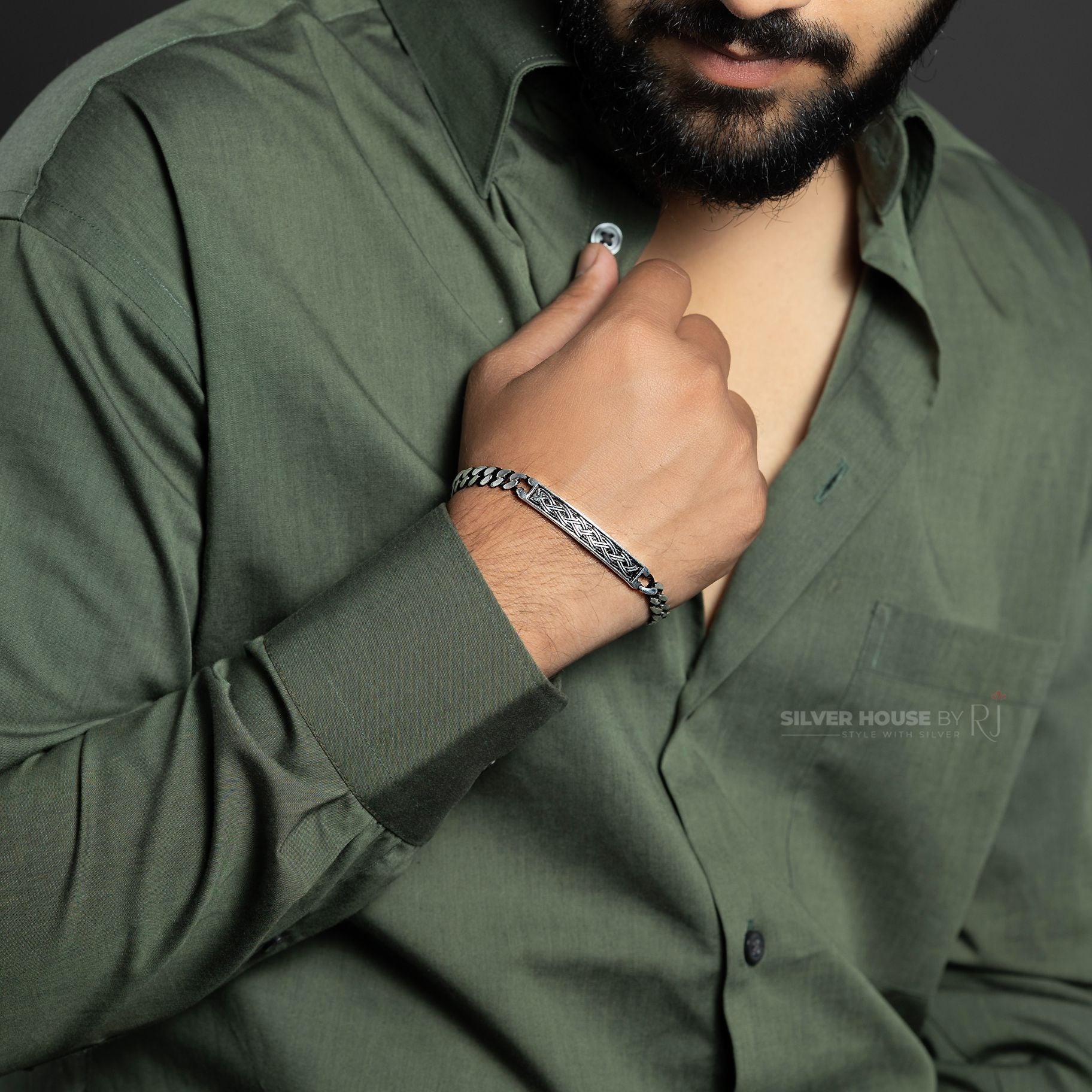 Sleek Designer Italian Bracelet silverhousebyrj