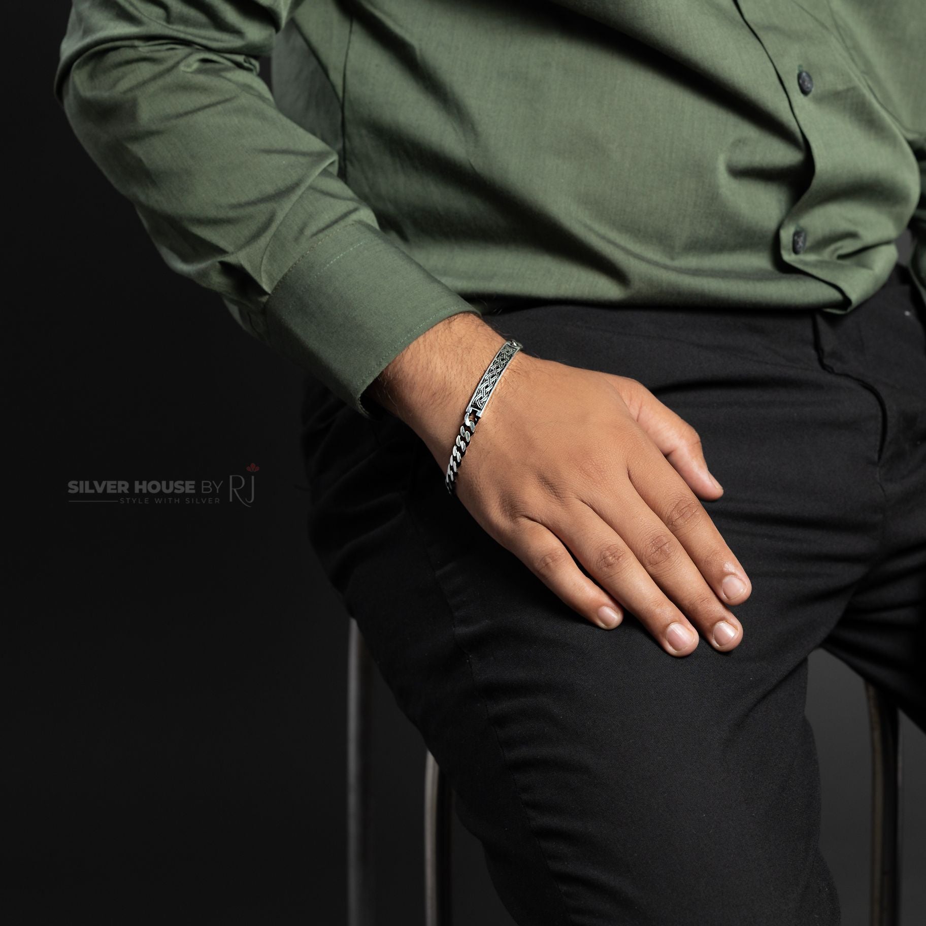 Sleek Designer Italian Bracelet silverhousebyrj