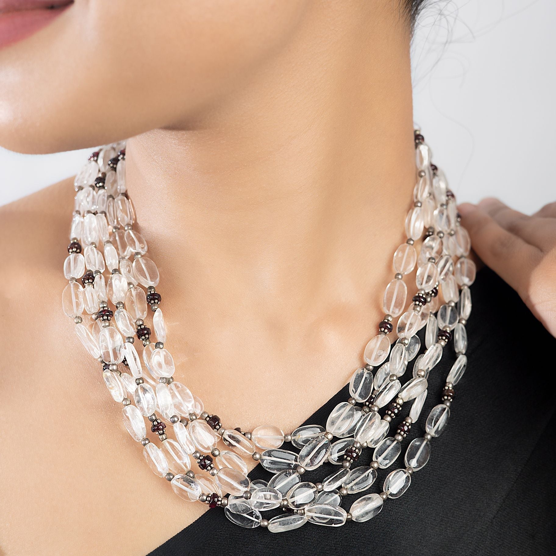 Transparent Treasure Necklace silverhousebyrj