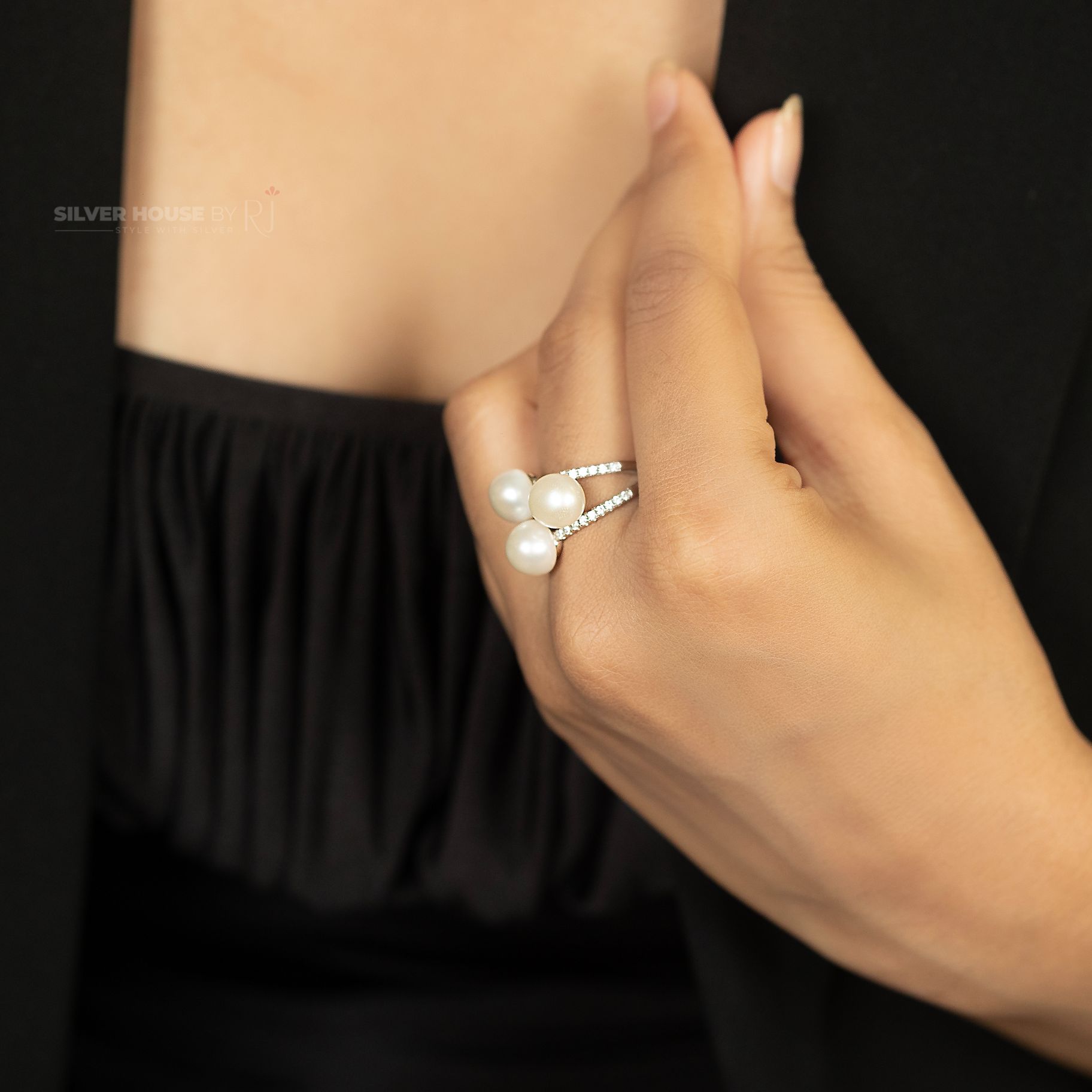 Triple Moti Italian Ring silverhousebyrj