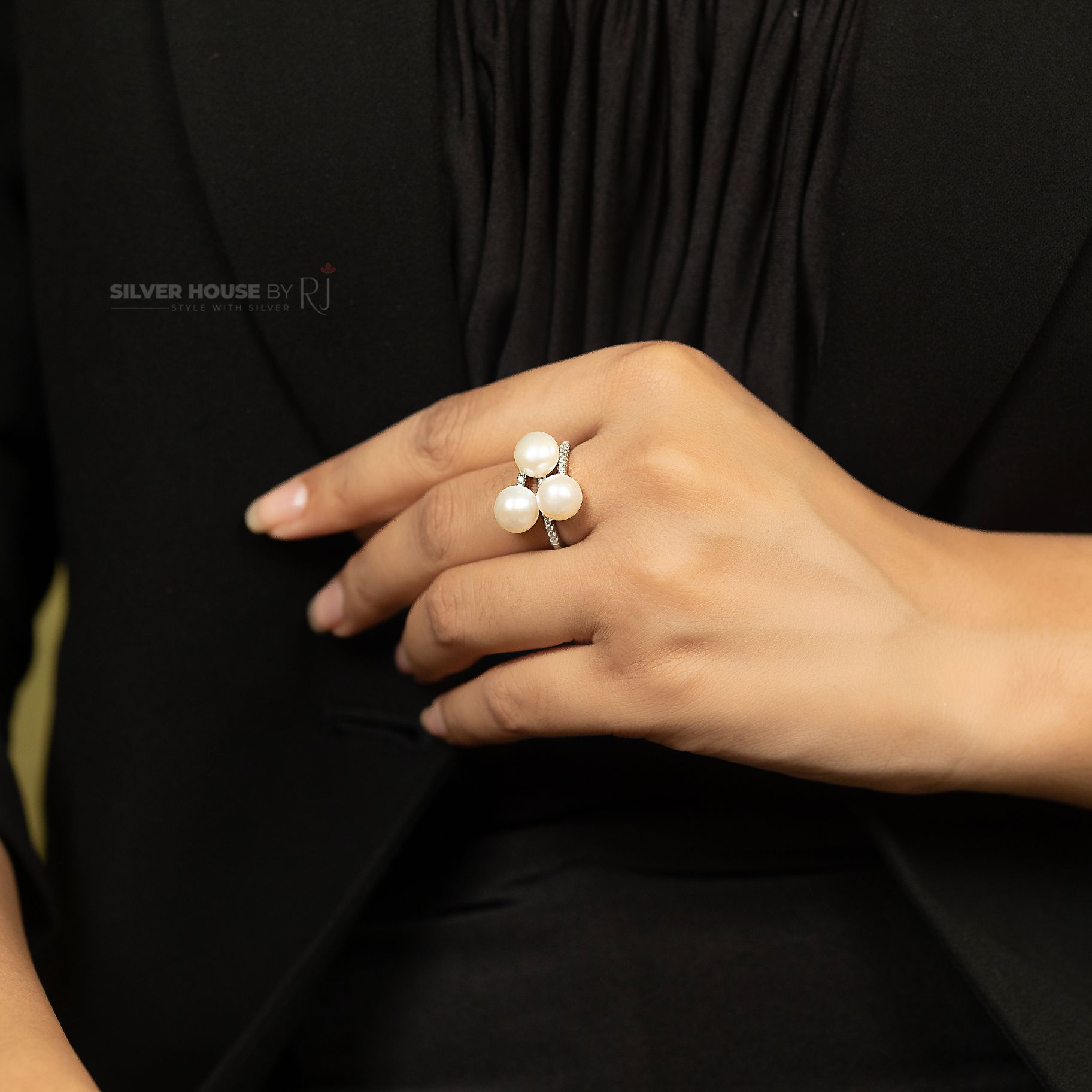 Triple Moti Italian Ring silverhousebyrj