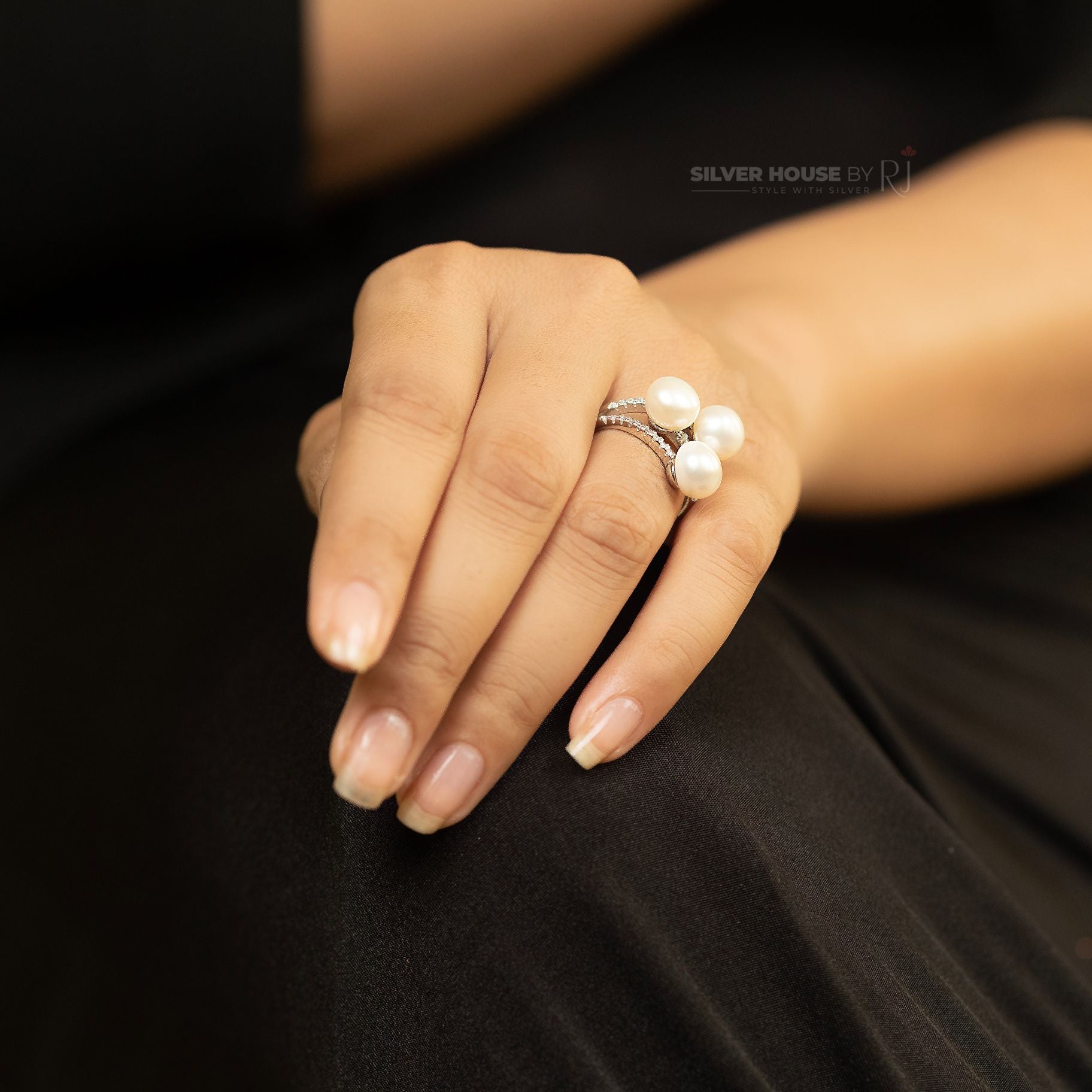 Triple Moti Italian Ring silverhousebyrj