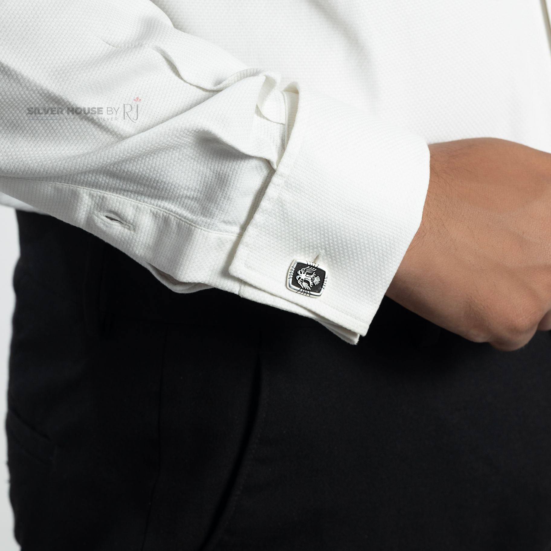 Two Head Eagle Cufflinks silverhousebyrj