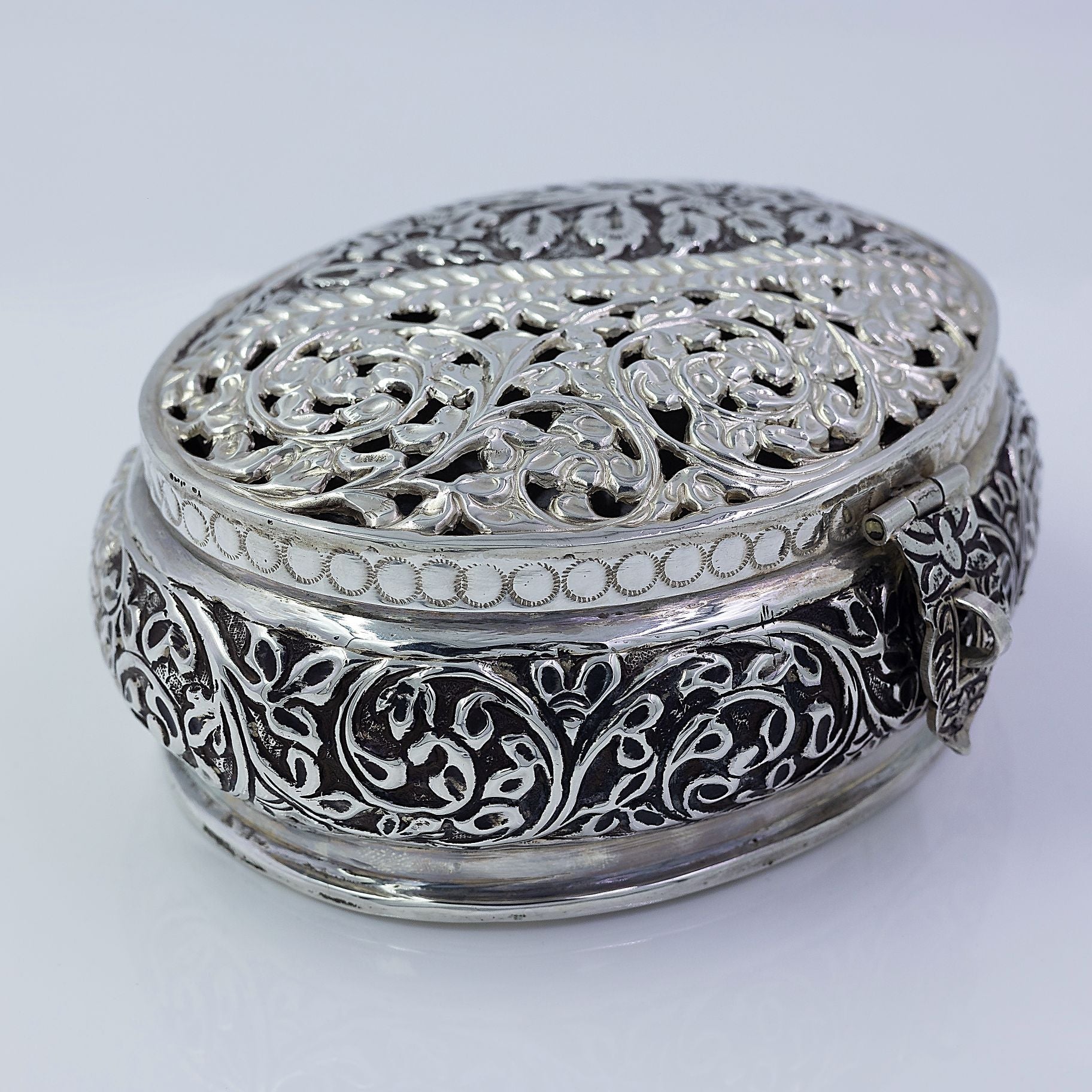 Vintage Silver Treasure Chest silverhousebyrj