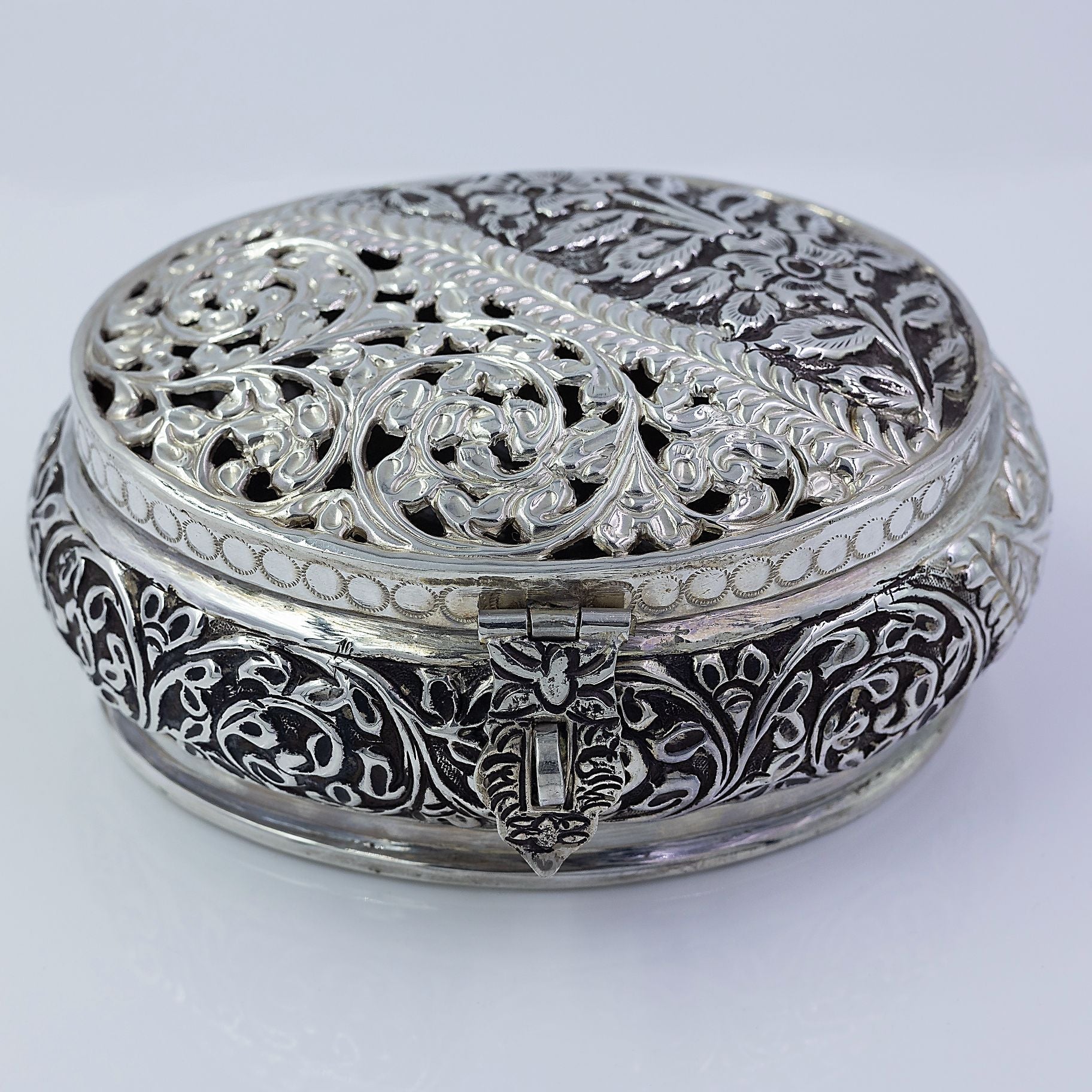 Vintage Silver Treasure Chest silverhousebyrj