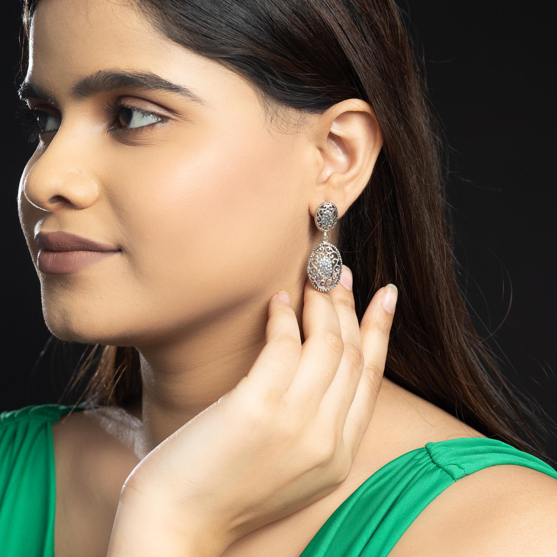 Italian Jalidaar Earring