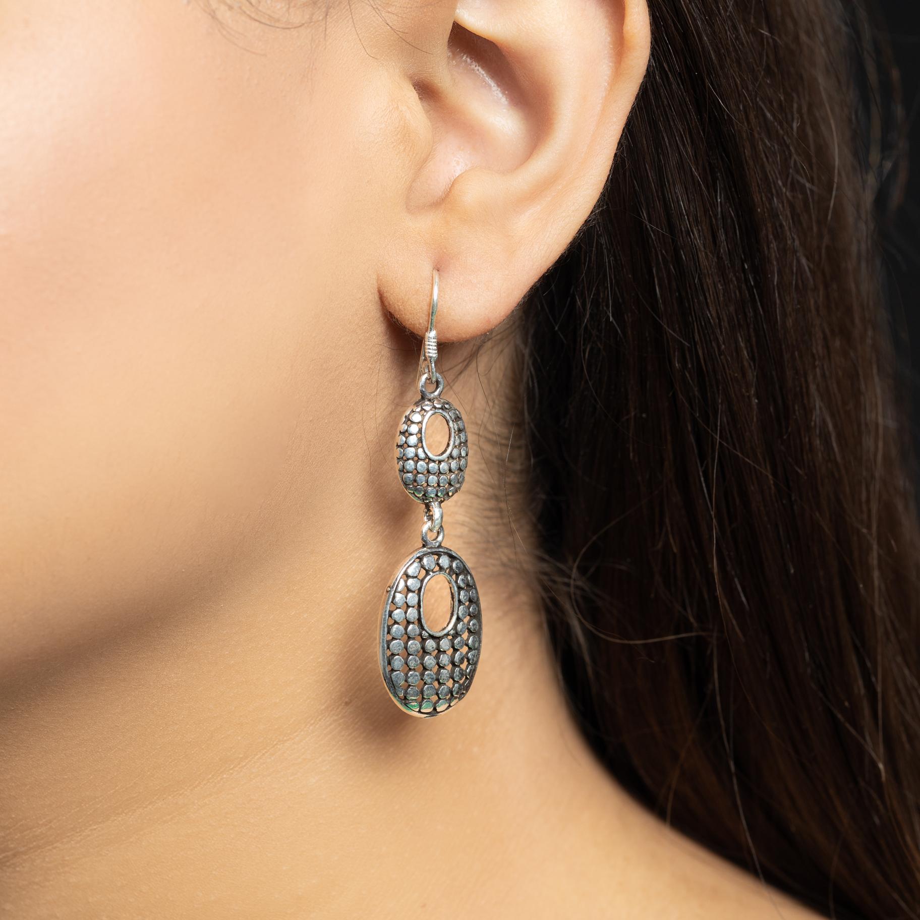 Italian Double  Drop Earring