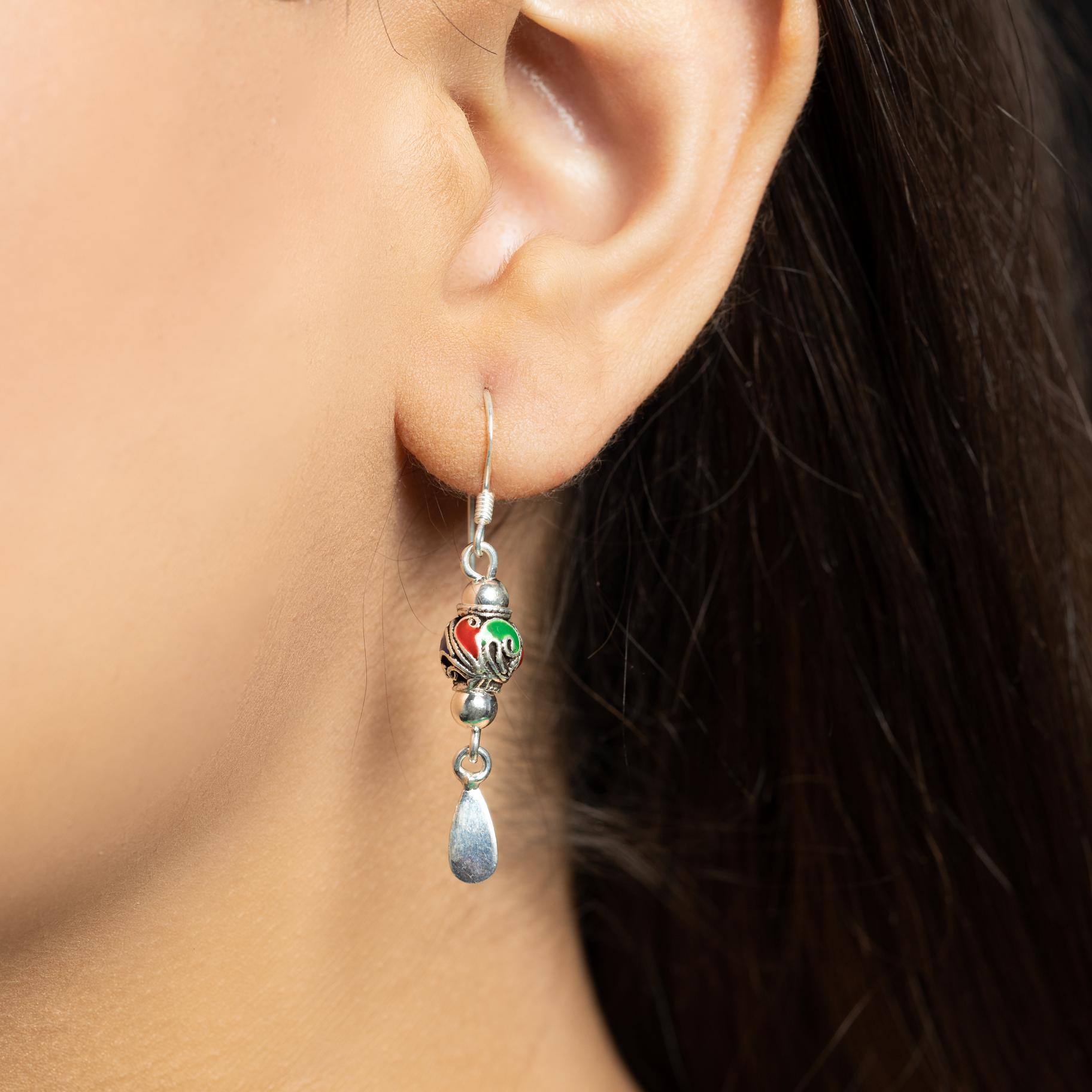 Italian  Drop Earring