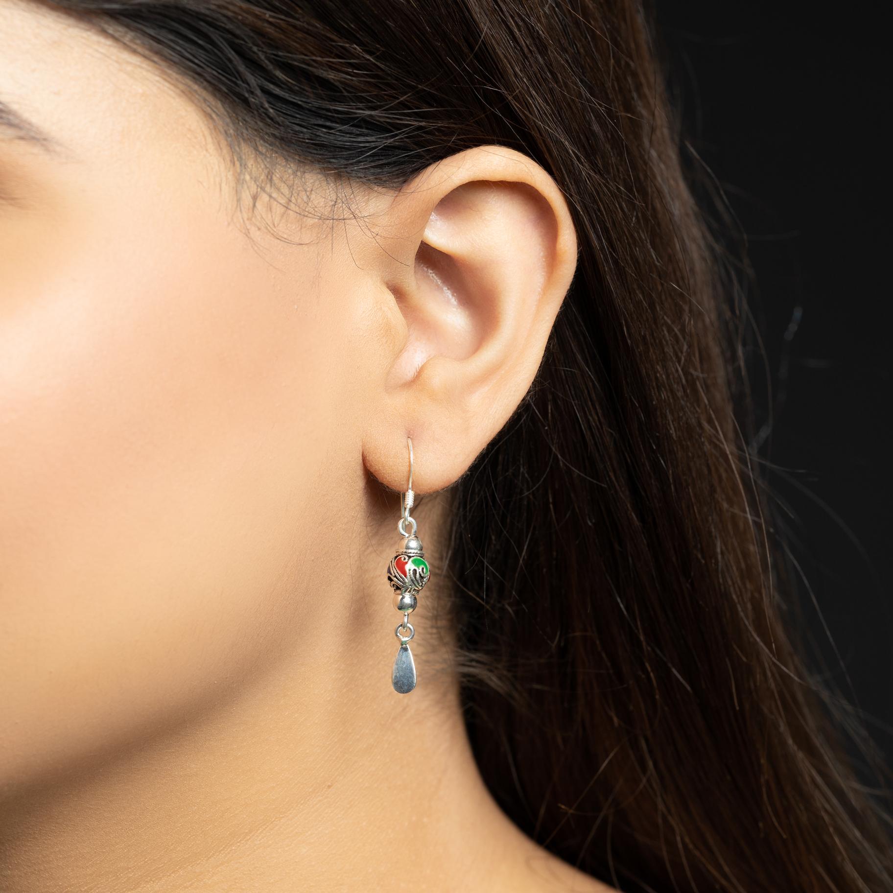 Italian  Drop Earring