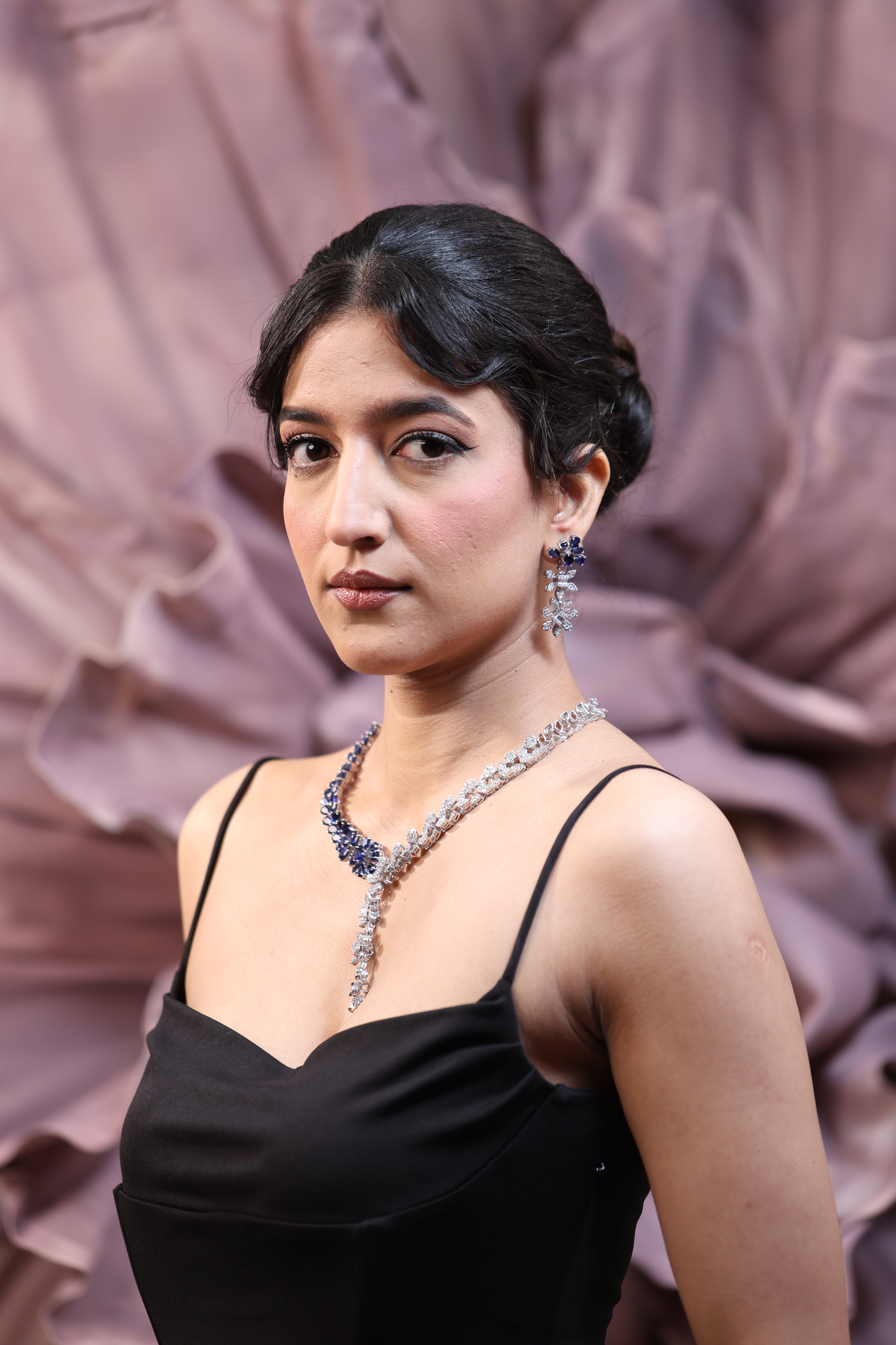 Swarovski Crystal Studded Necklace Set