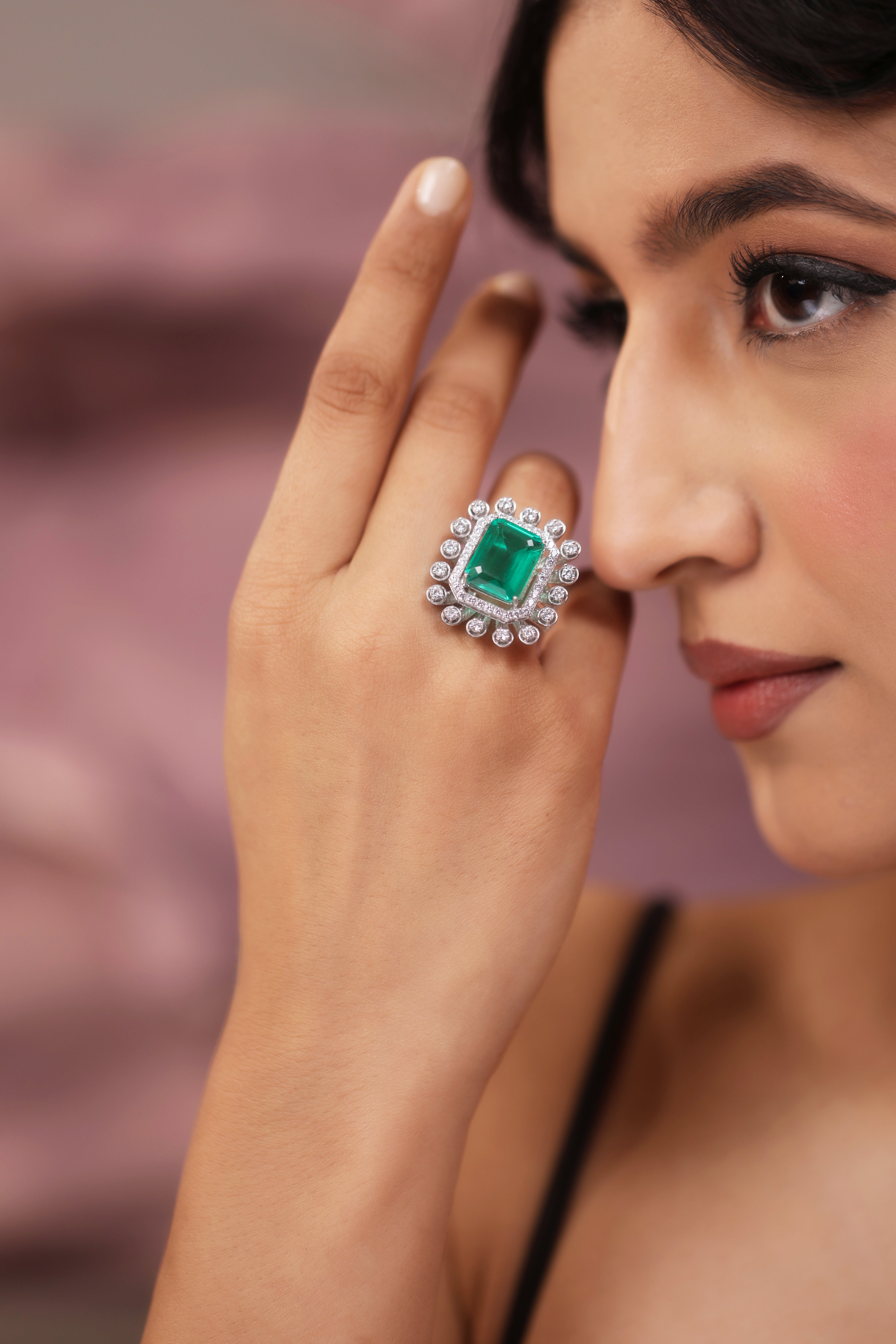 Elegant Cocktail Ring
