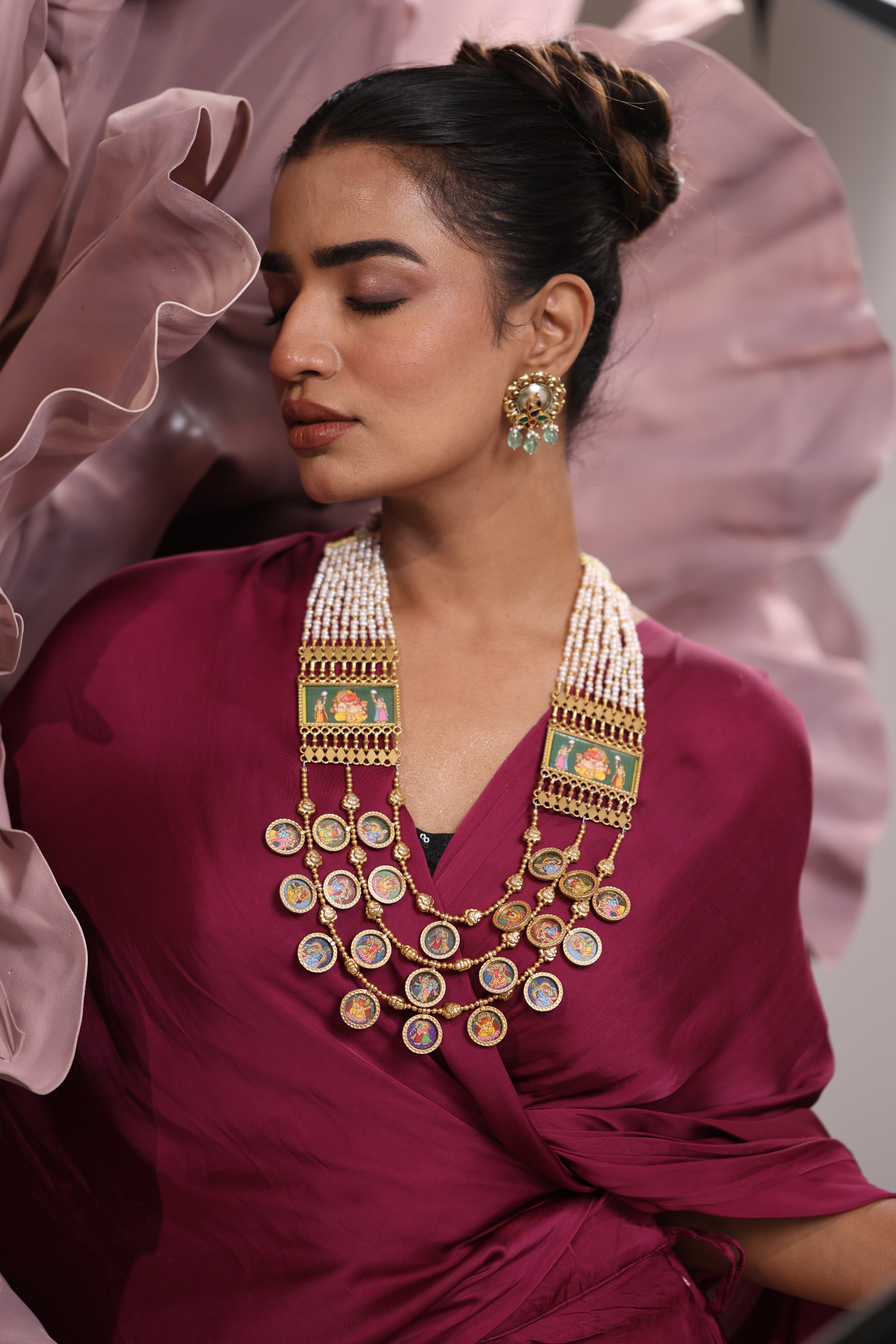 Layered Dual Tone Necklace