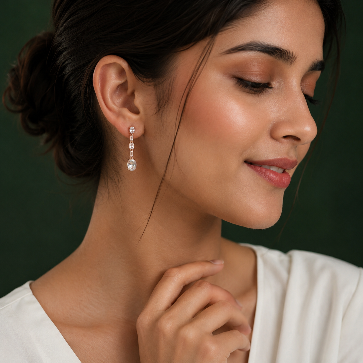 Crystal Drop Earrings