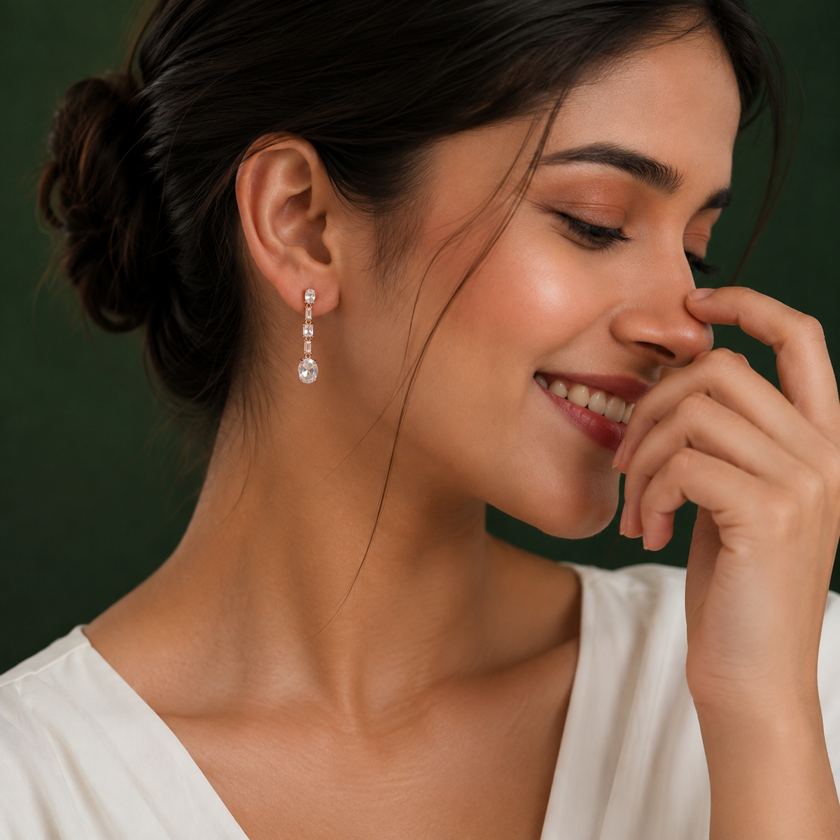 Crystal Drop Earrings